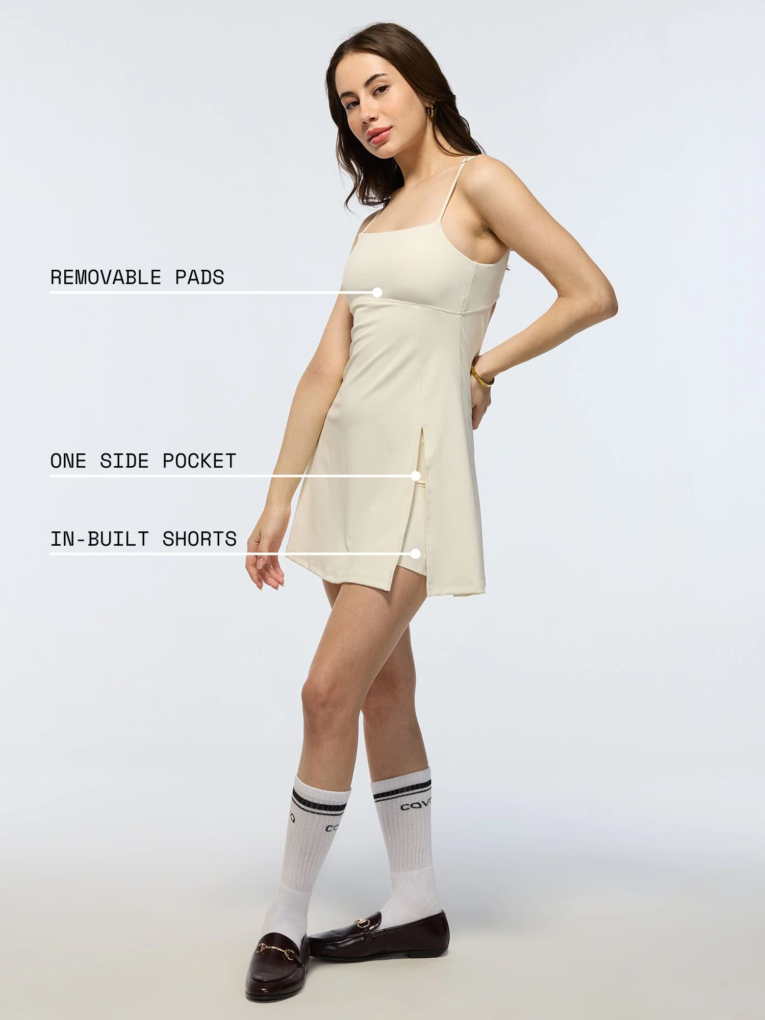 Ivory Courtside Dress - Image 4