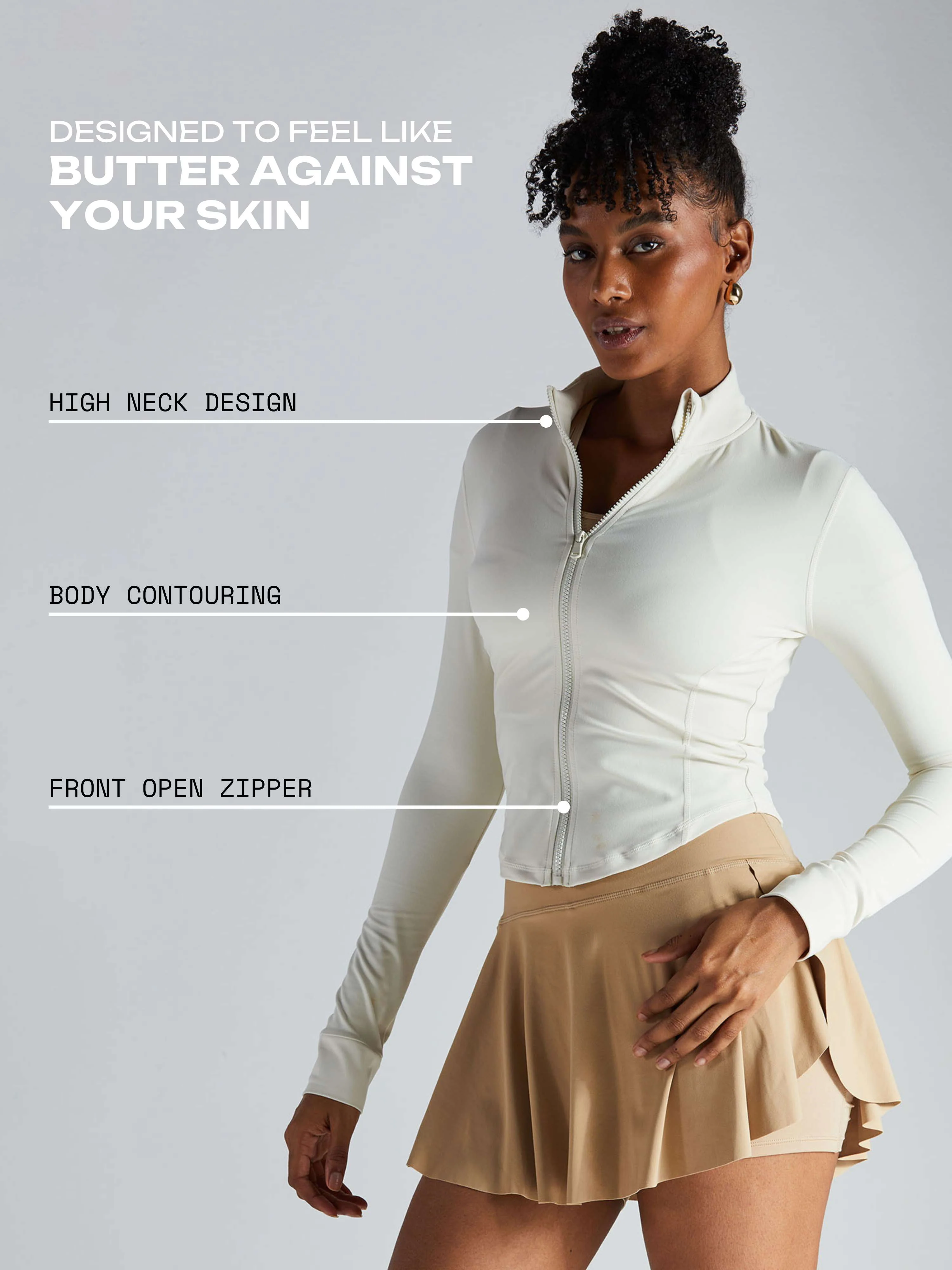 Ivory Sculptor Jacket - Image 3