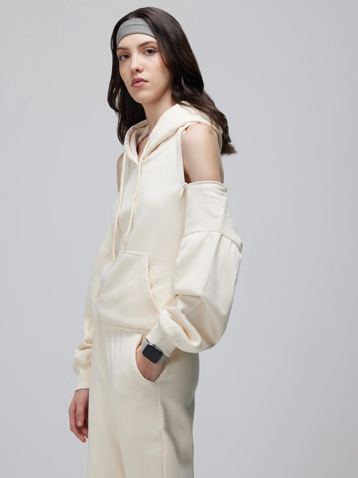 Ivory Transform Hoodie - Image 6
