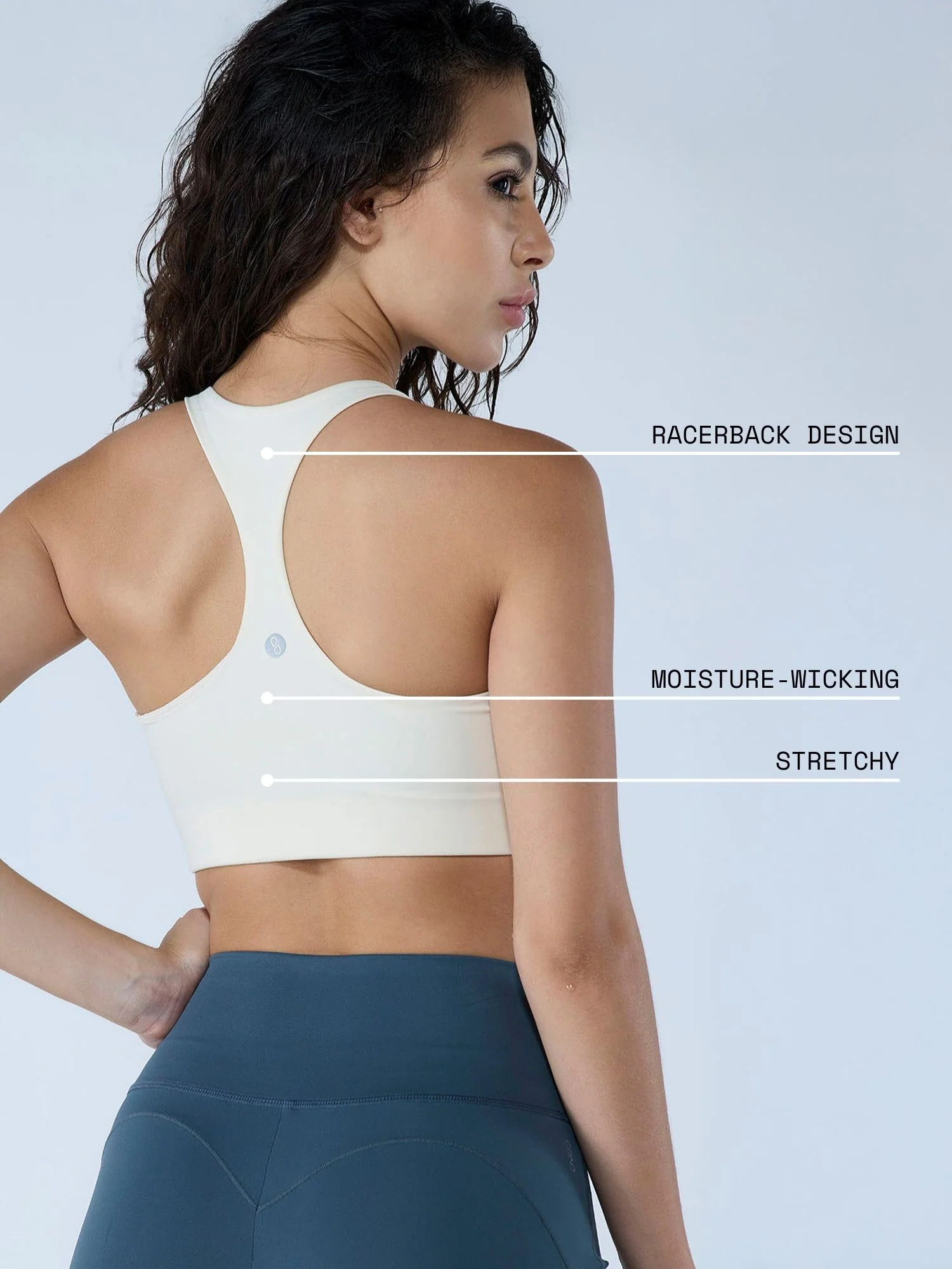 Ivory Ultra Support Sports Bra - Image 4