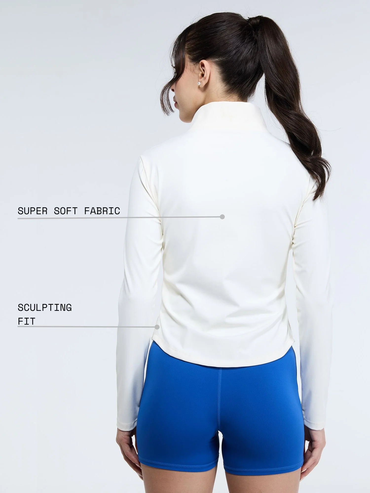 Ivory Zip-It-Up Top - Image 4