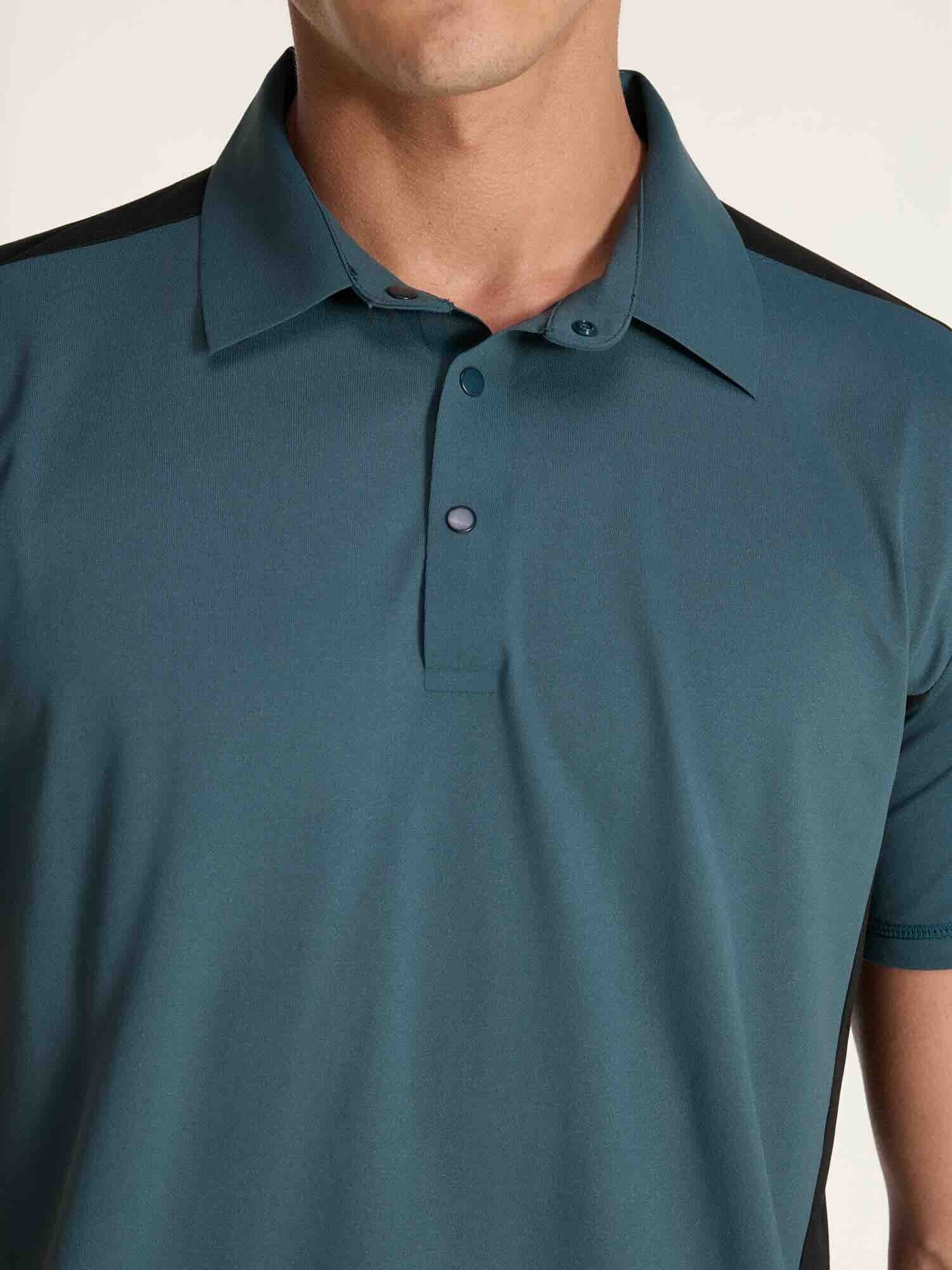 Jade Contrast Bonded Polo - Image 5