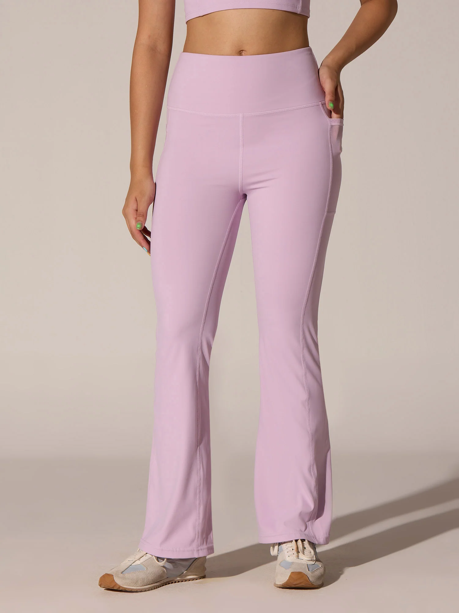 Lilac All-Day Flex Flare Pants - Image 3