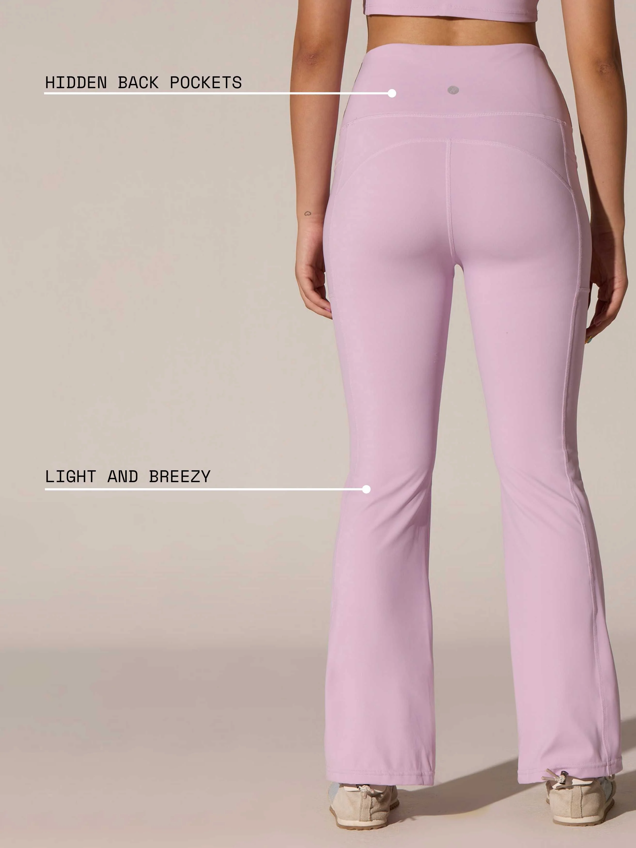 Lilac All-Day Flex Flare Pants - Image 8