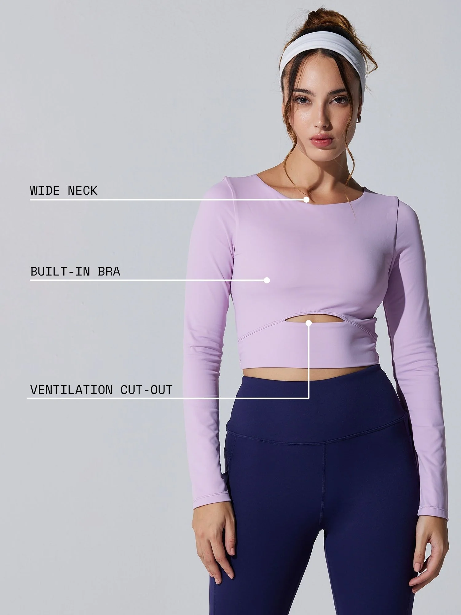 Lilac All-Day Flex Top - Image 3