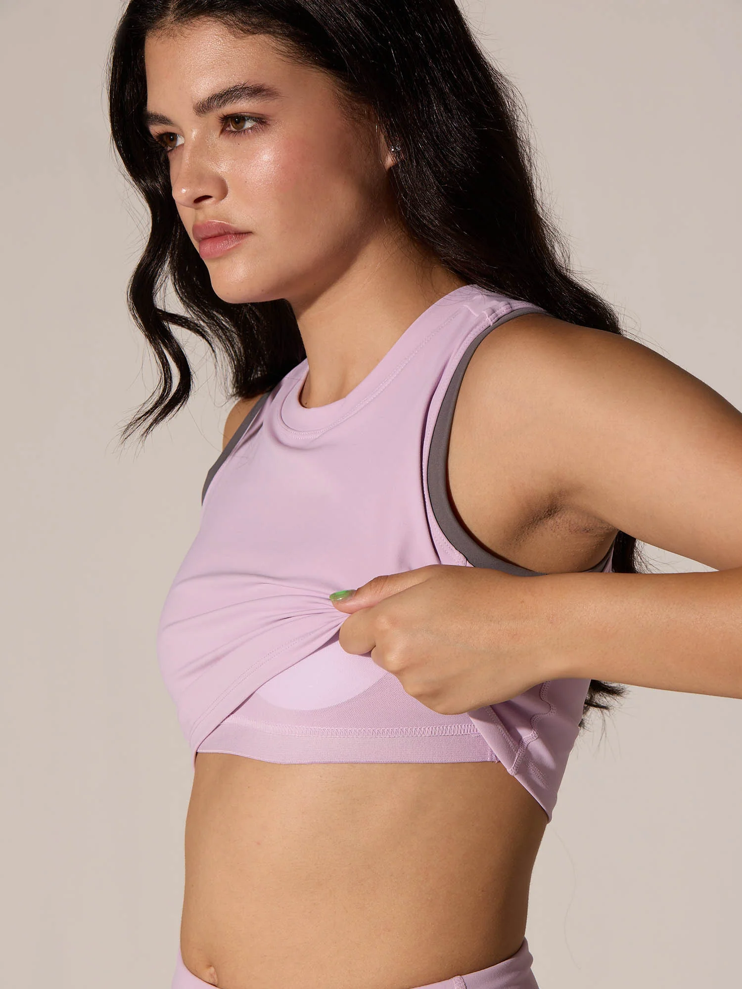 Lilac In-Vest Sports Bra - Image 6