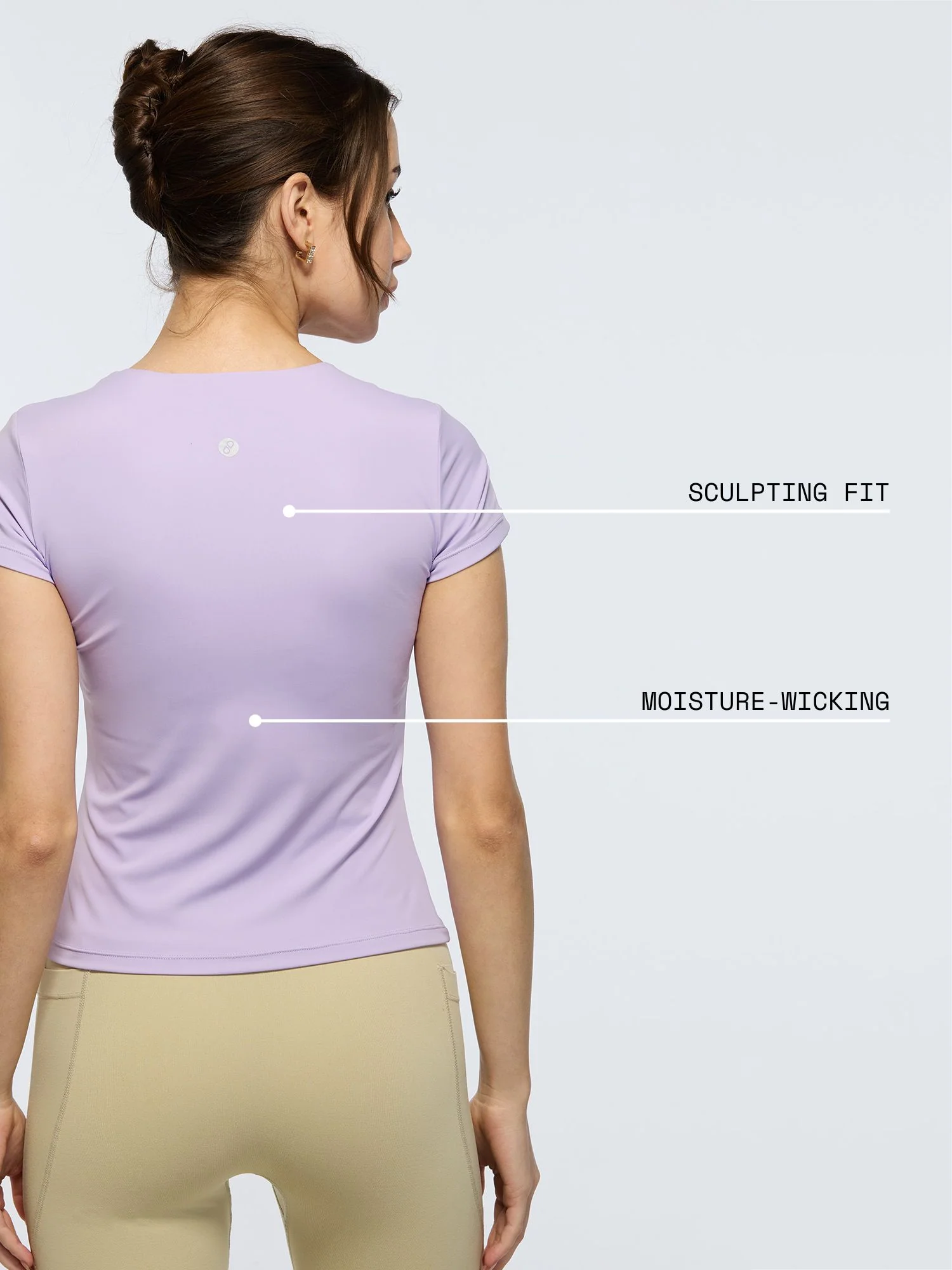 Lilac Sculpt Built-in Top - Image 4