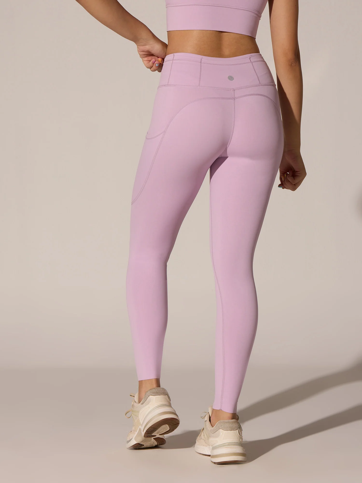 Lilac Septa Pocket Leggings - Image 4