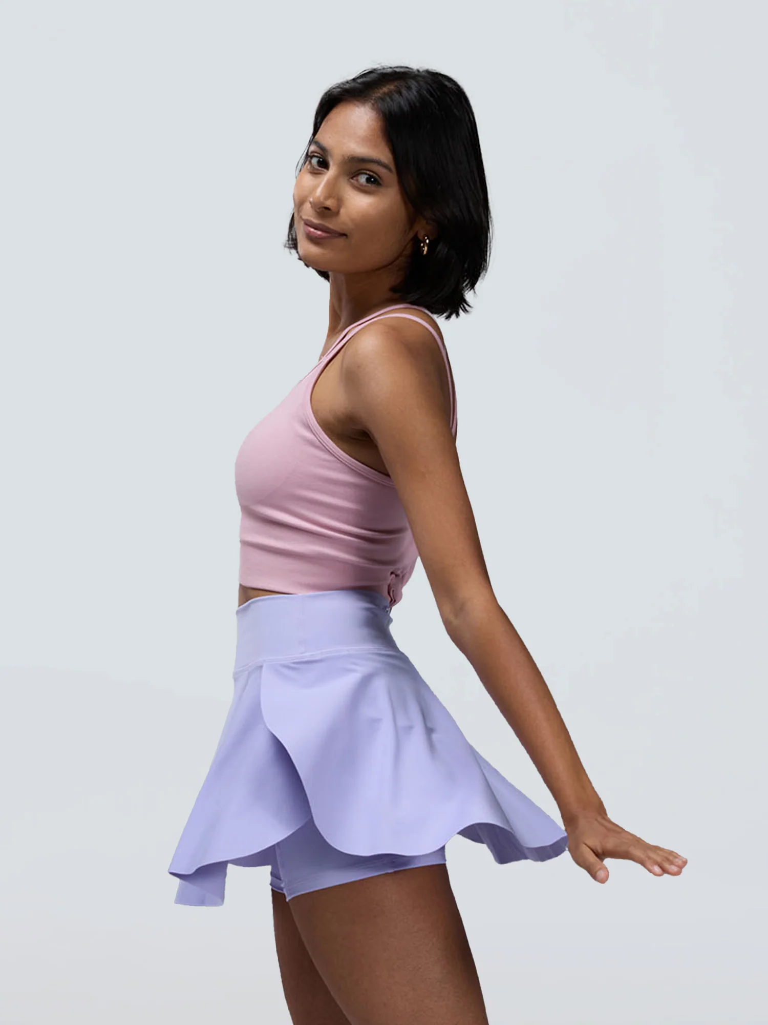 Lilac Swirl Tennis Skorts - Image 3