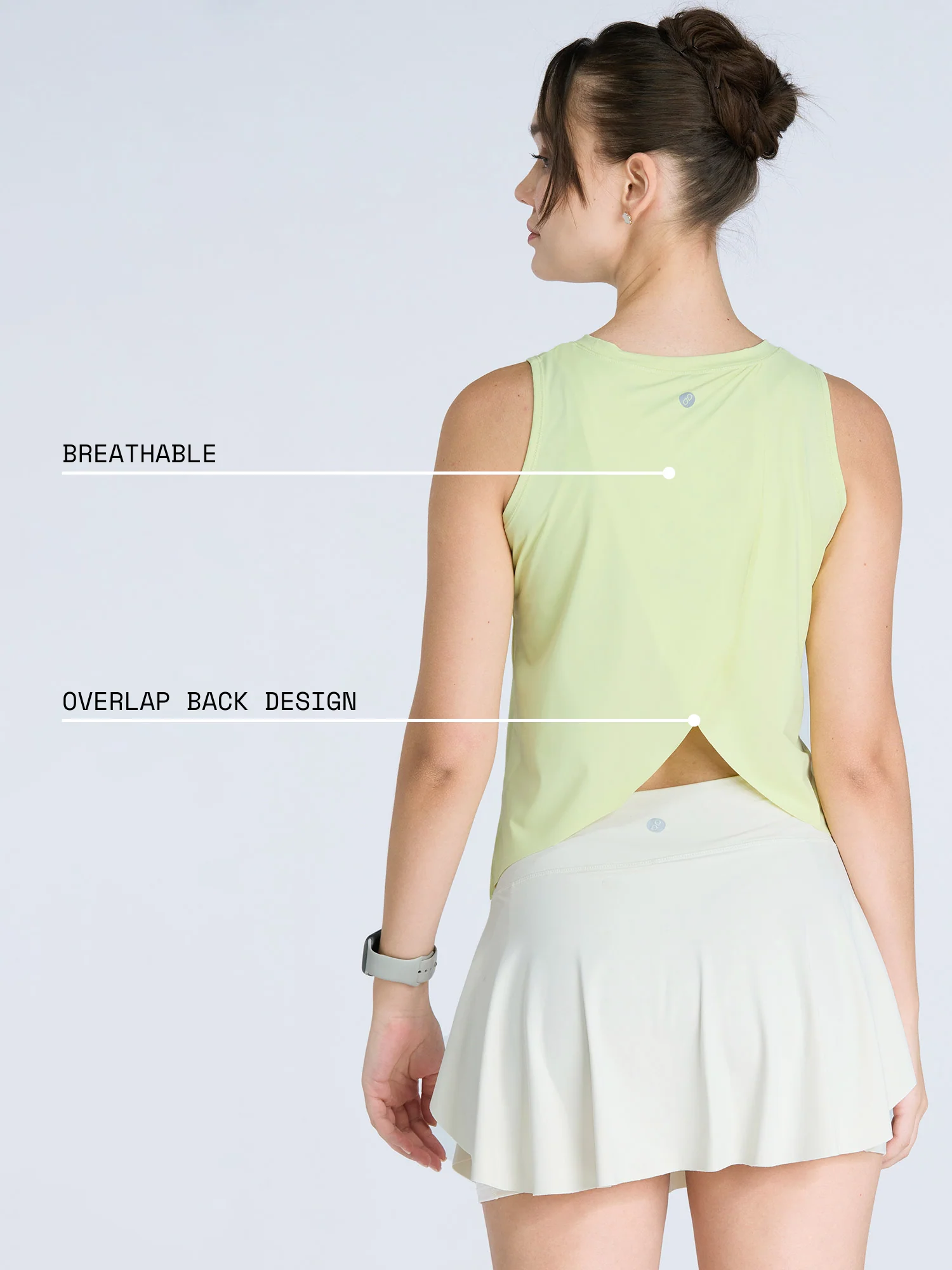 Lime Overlap Tank - Image 4