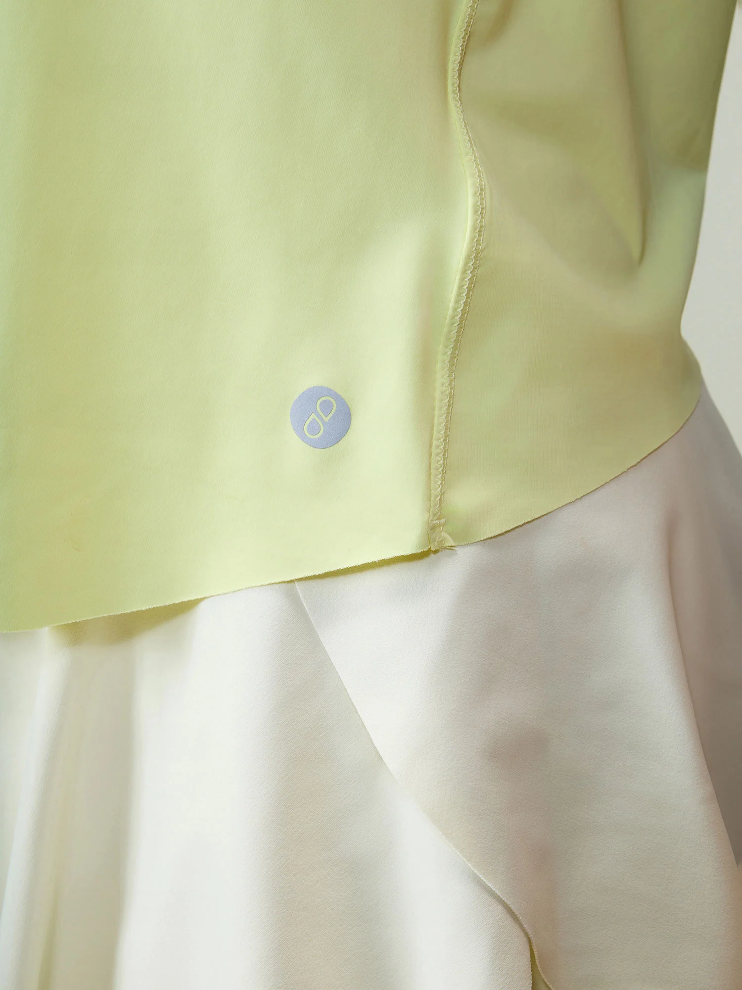 Lime Overlap Tee - Image 6