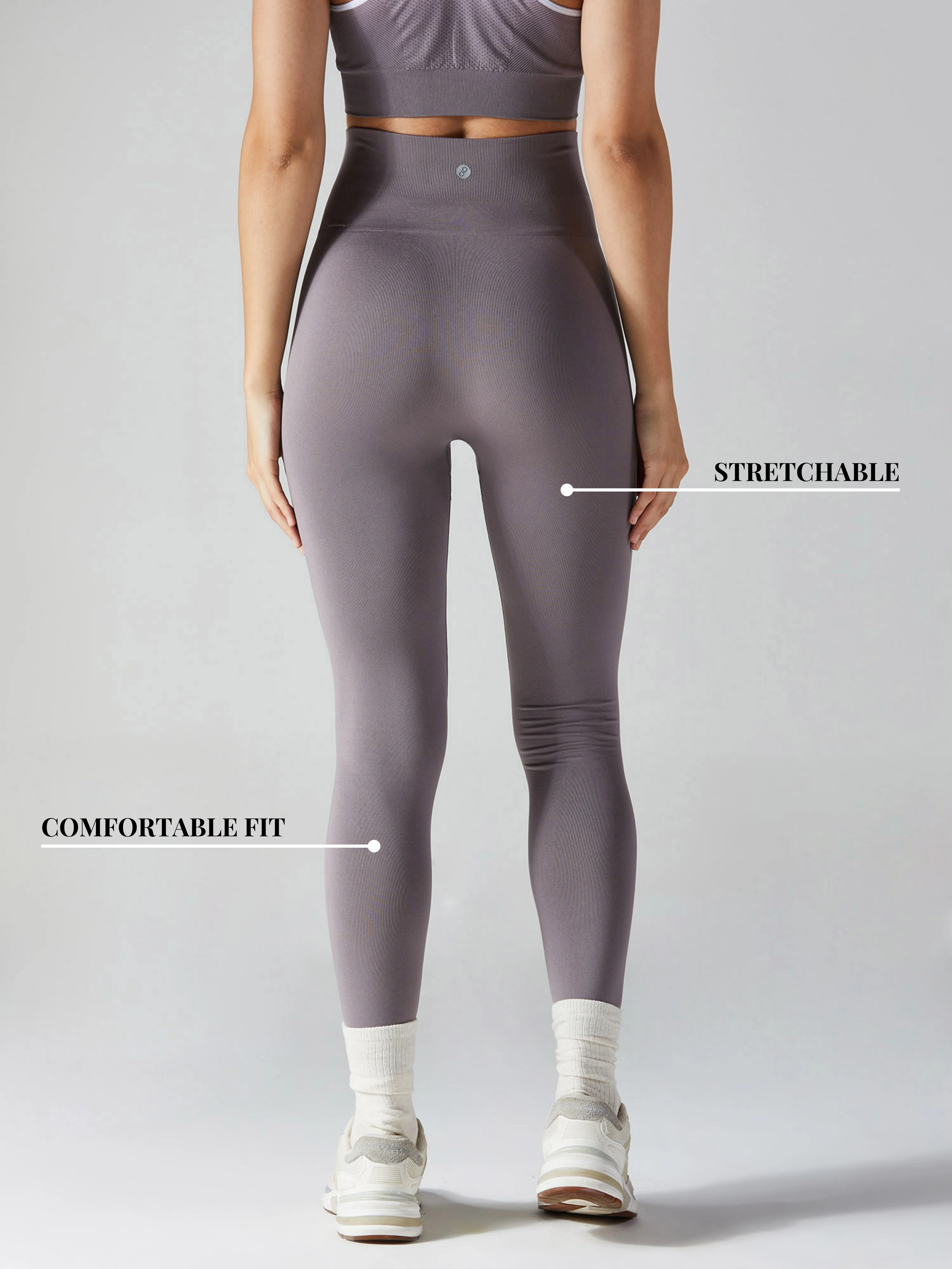 Mauve Beyond 'Hue' Motion Leggings - Image 5