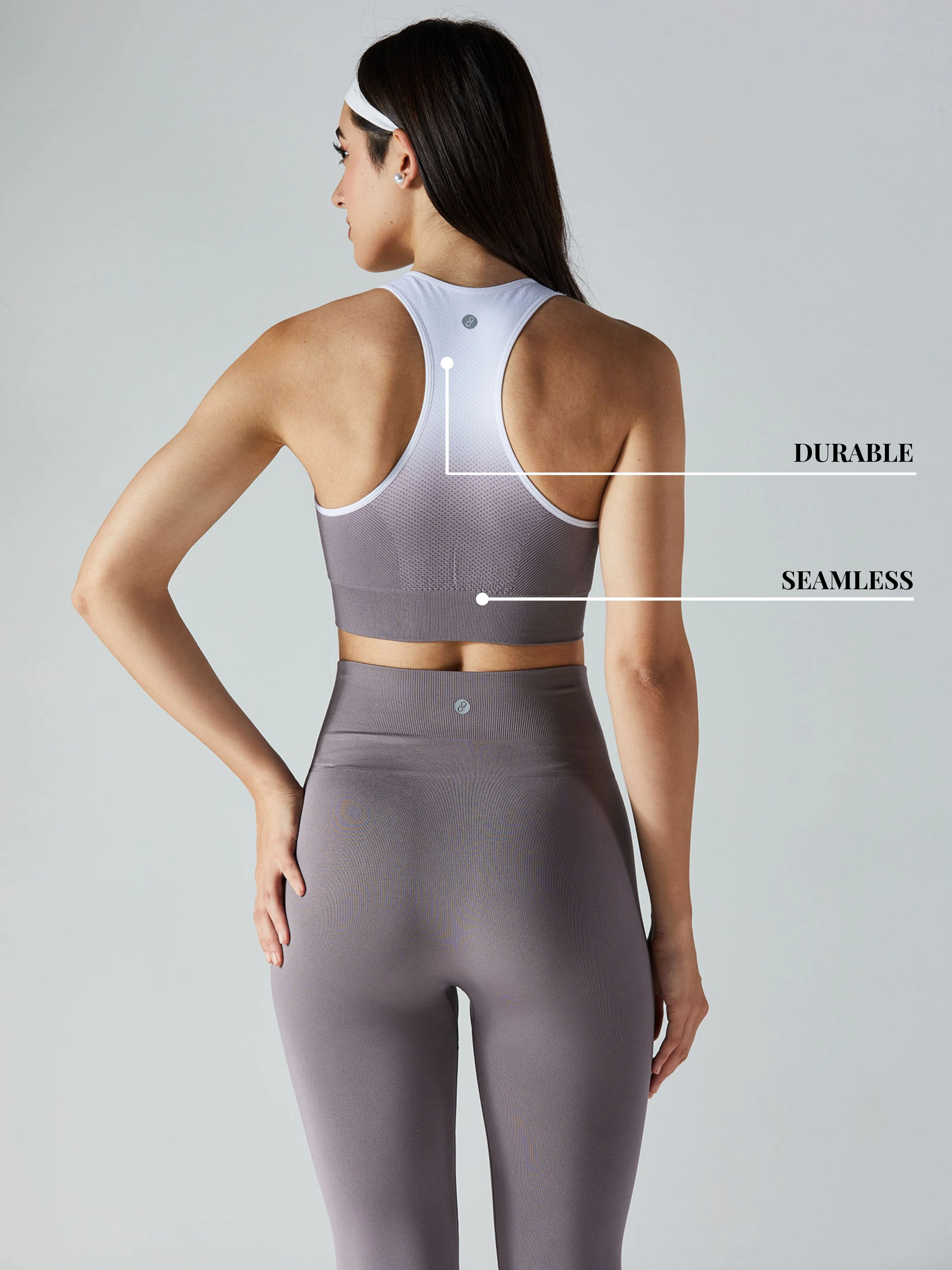 Mauve Beyond 'Hue' Sports Bra - Image 5