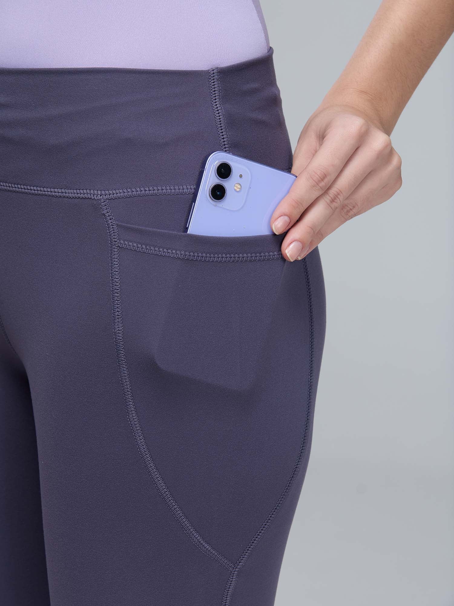 Mauve Sculpt Leggings - Image 3