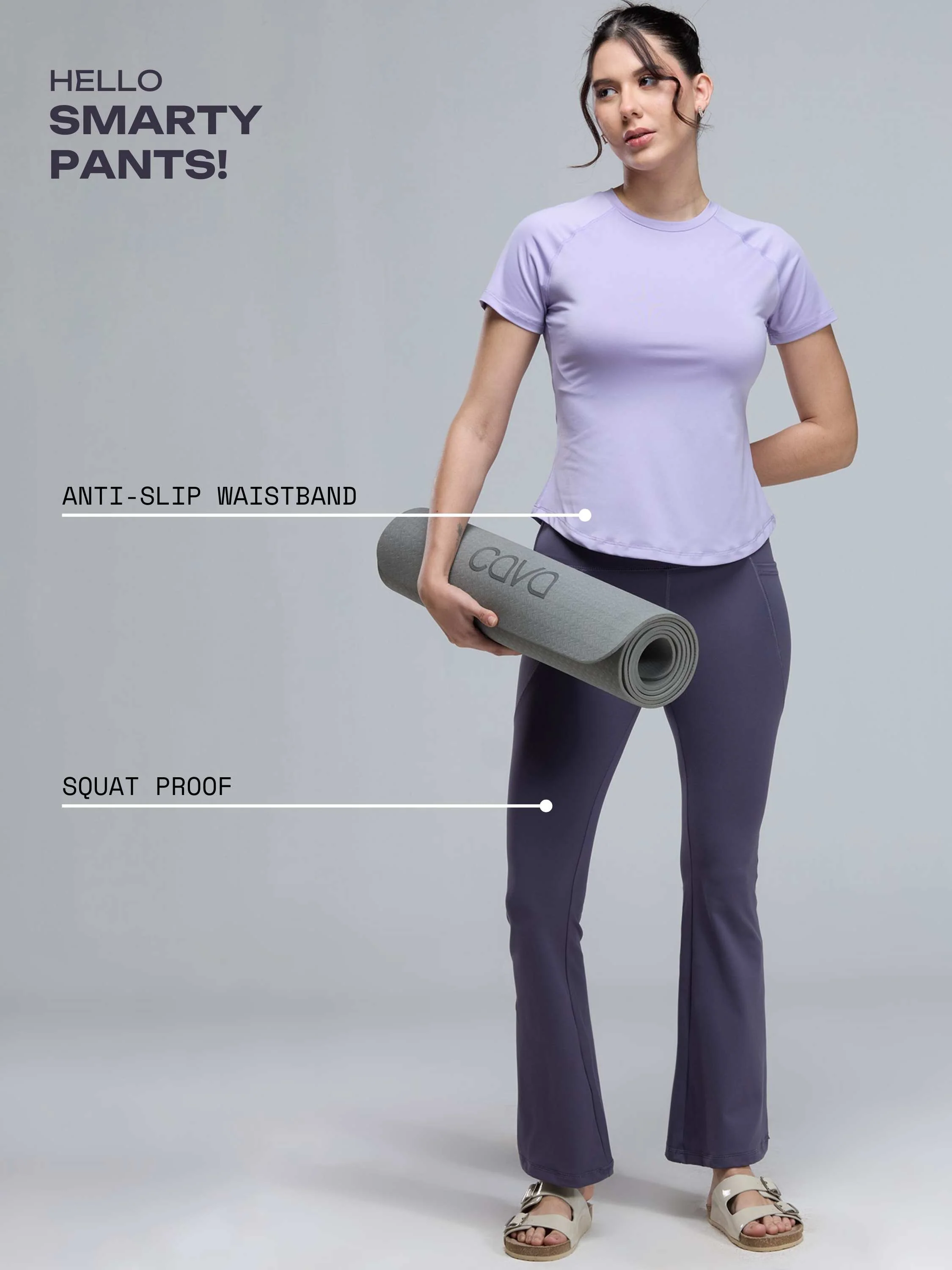 Mauve Sculpt Leggings - Image 4
