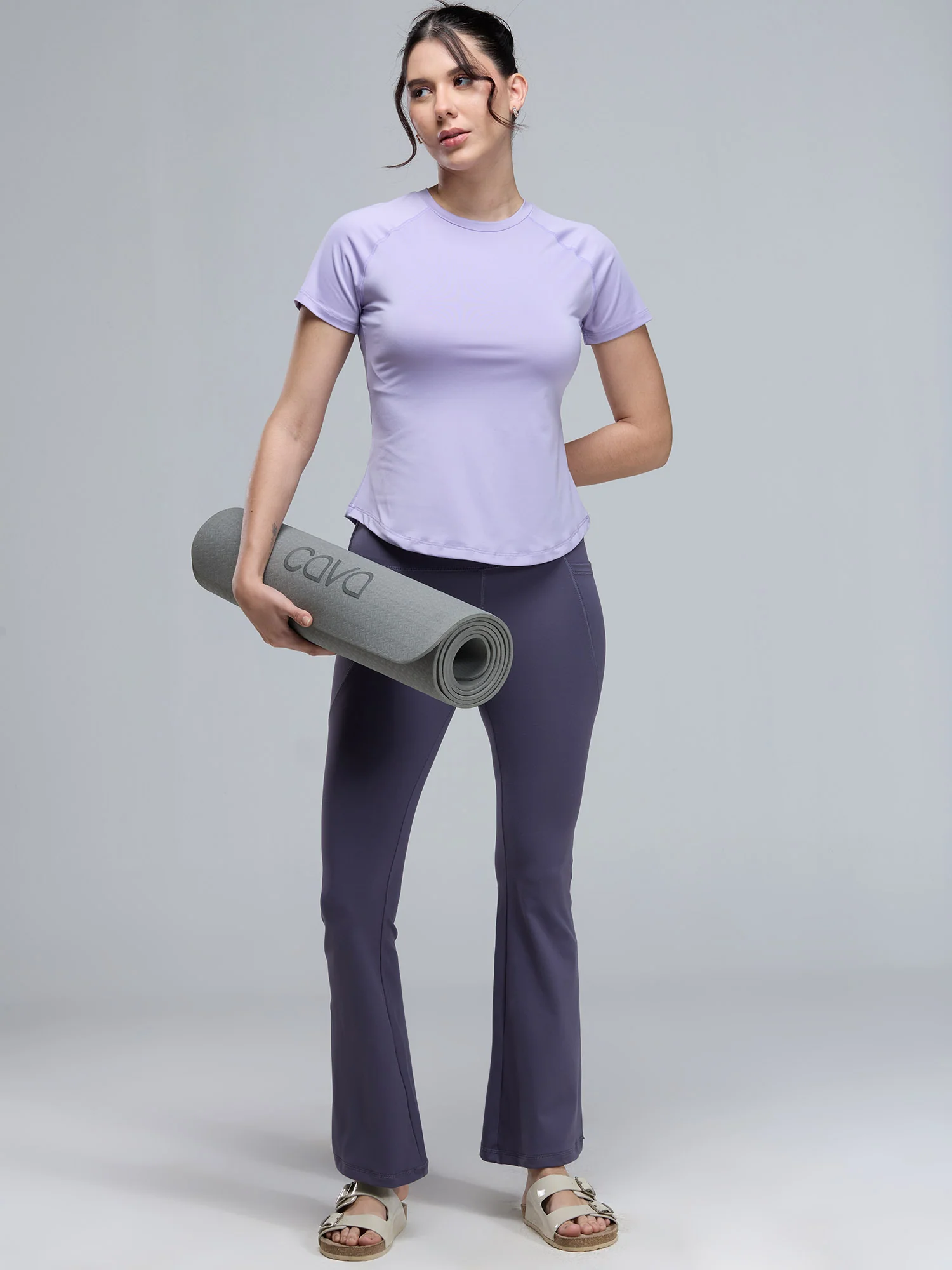 Mauve Sculpt Leggings - Image 6