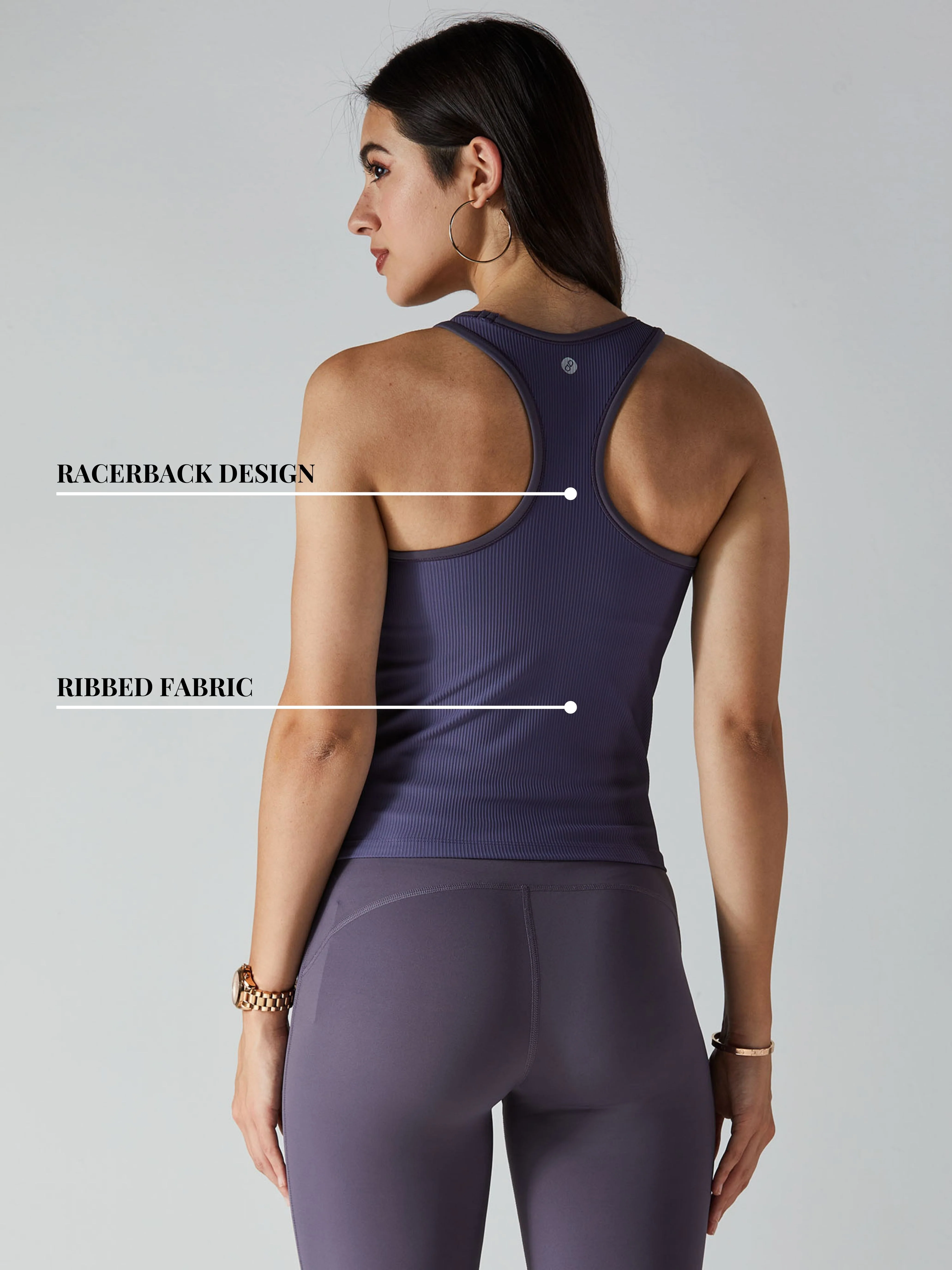 Mauve Tank Us Later Top - Image 6