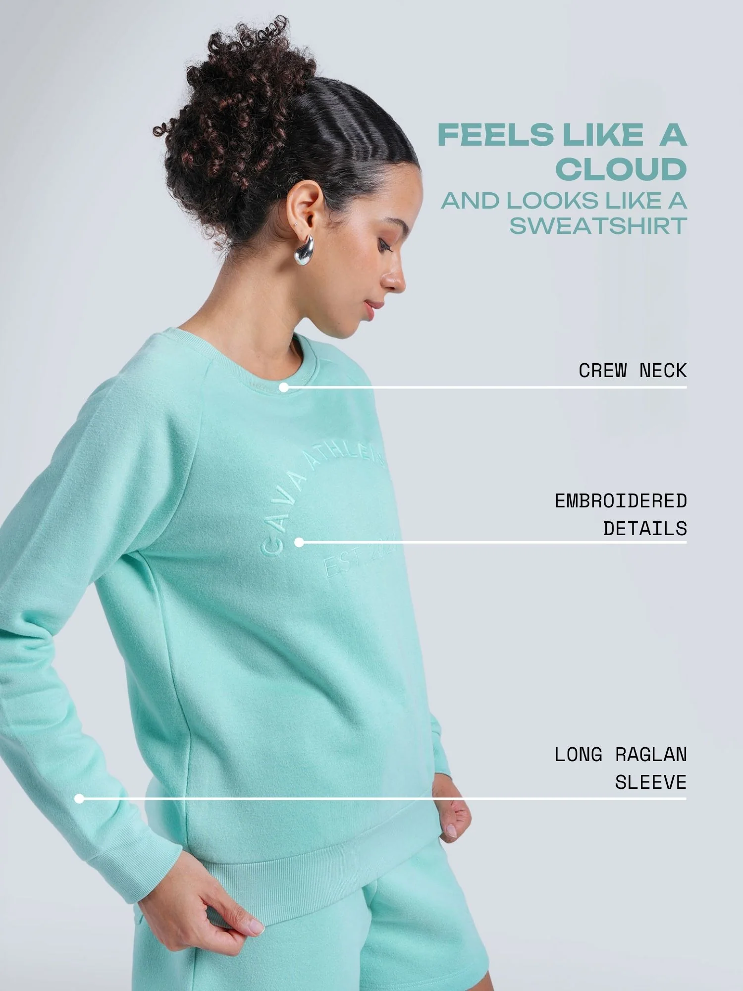 Mint Cava Essential Sweatshirt - Image 3