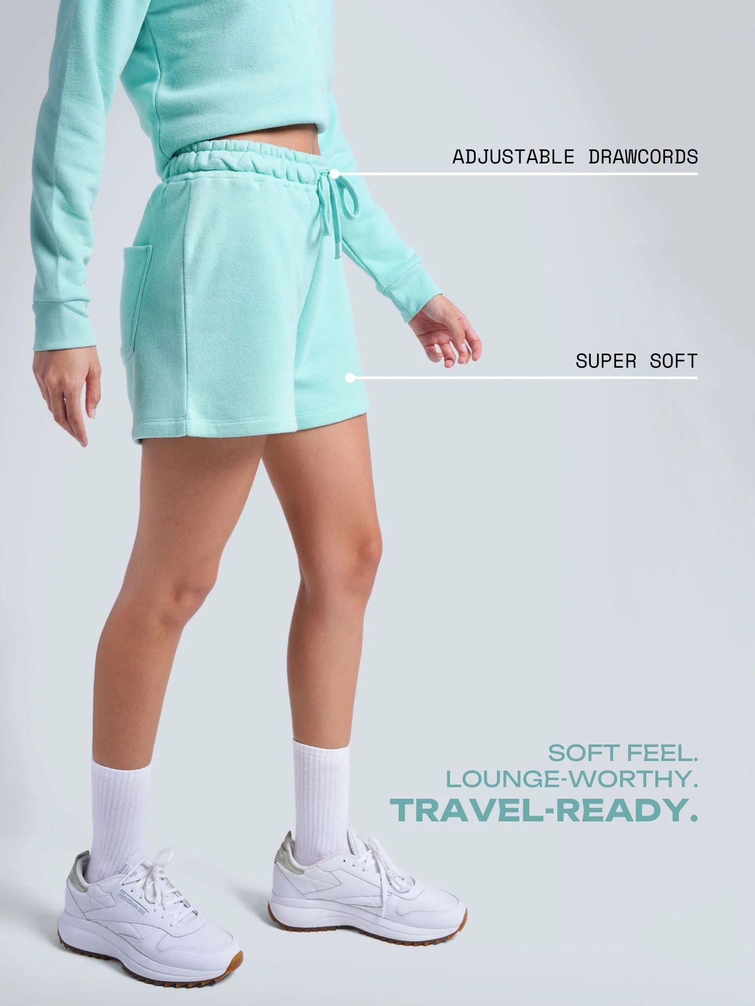 Mint Cloud Shorts - Image 3