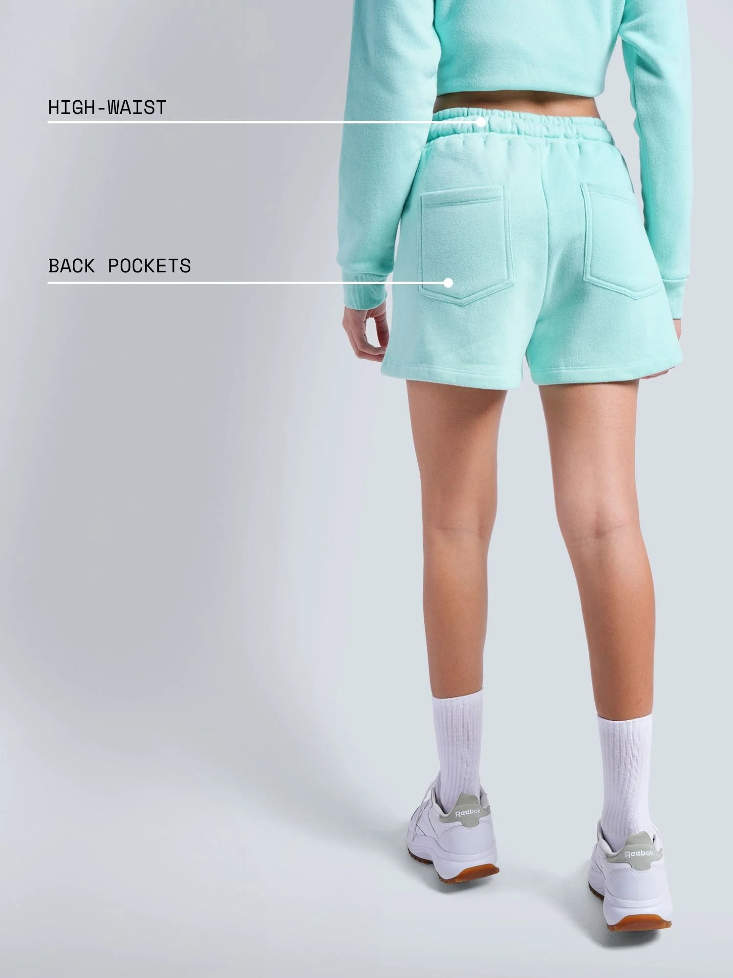 Mint Cloud Shorts - Image 4