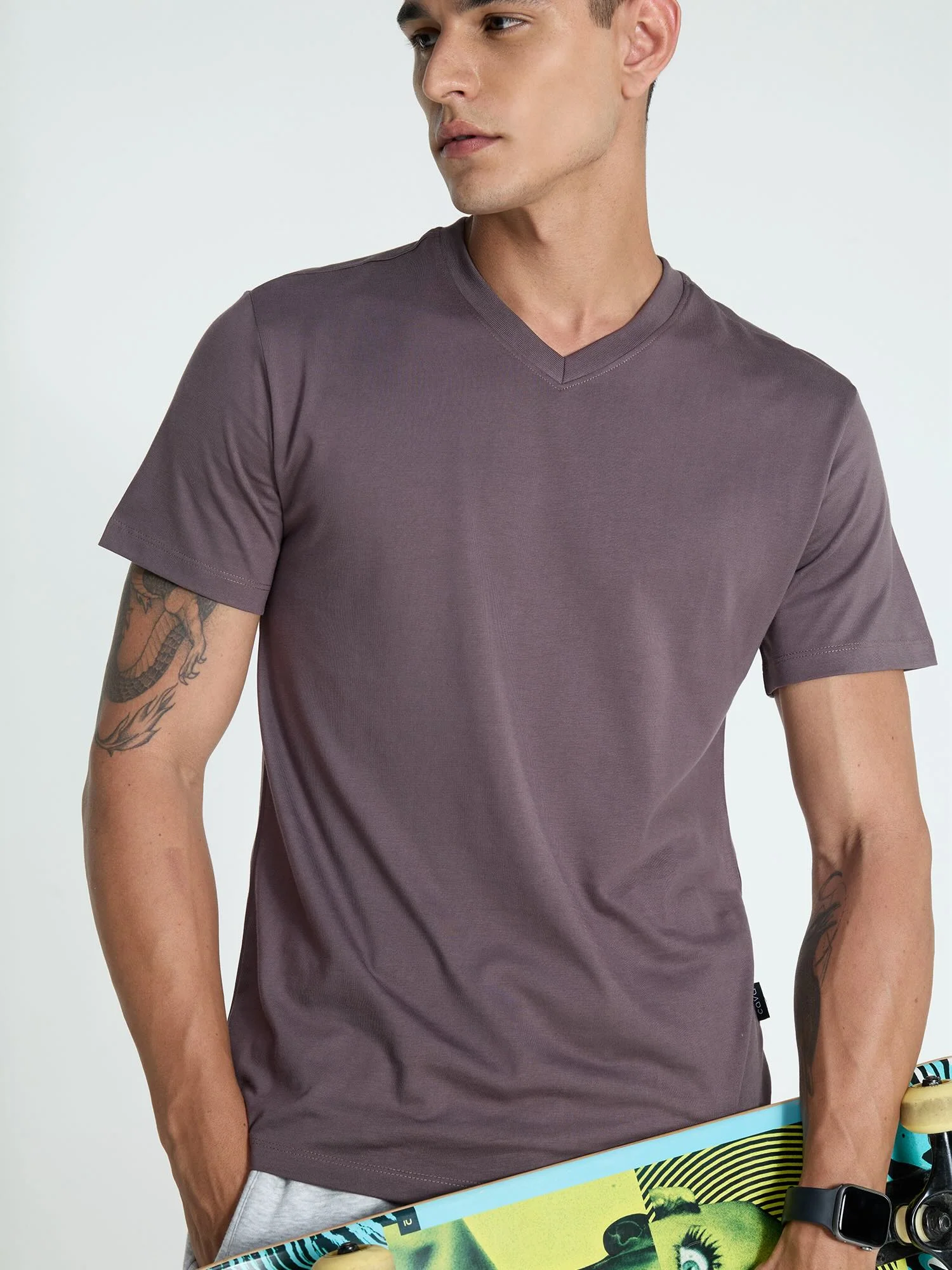 Modern Supima V Neck - Pack of 2 - Image 2