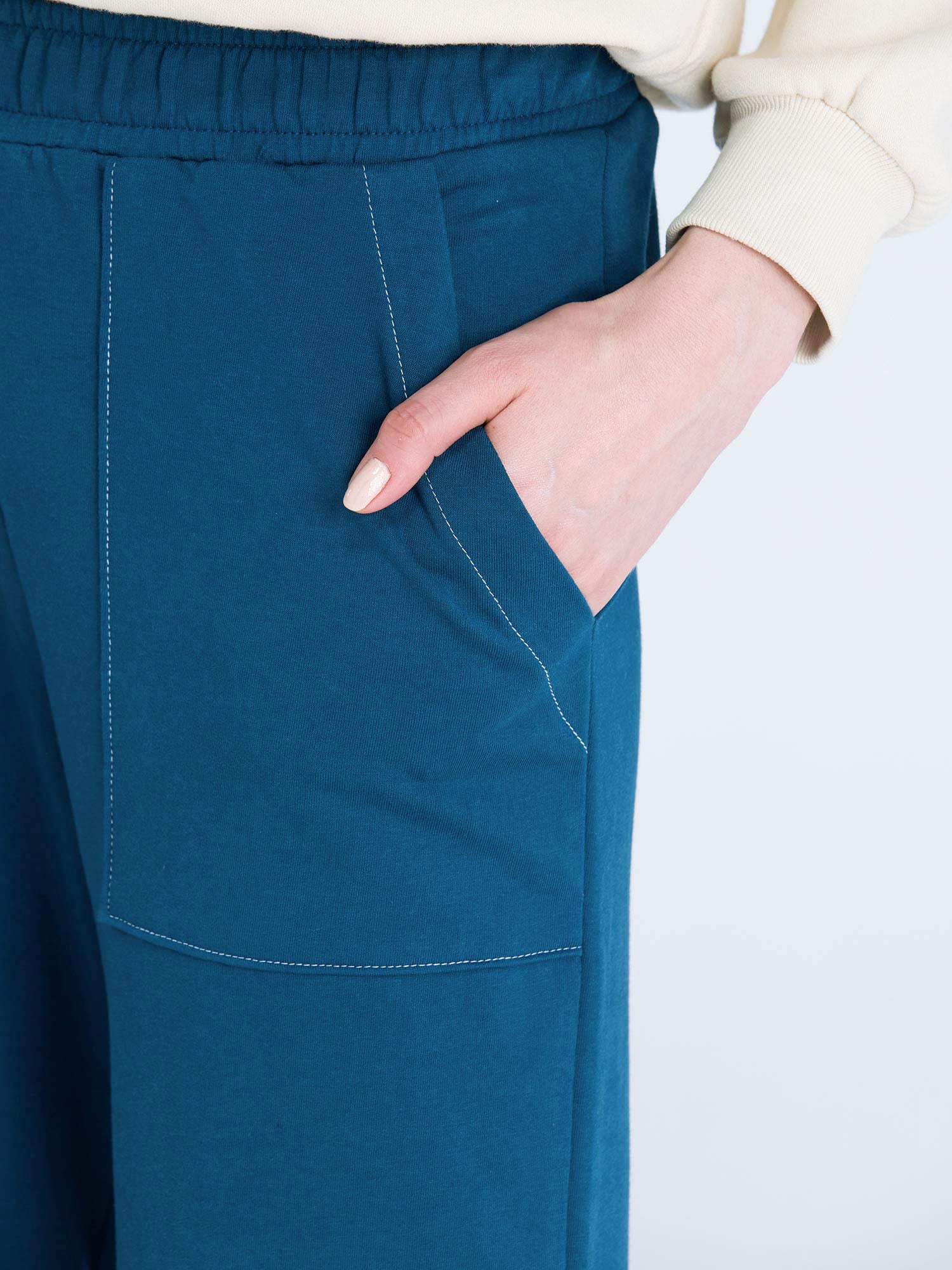 Moscow Blue Wide Cargo Joggers - Image 8