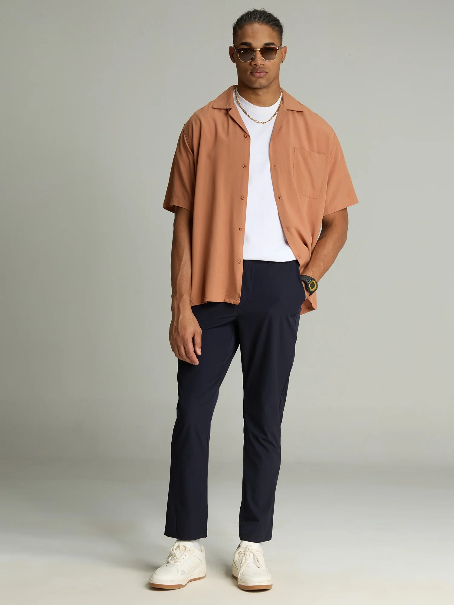 Navy All-Day Stretch Pants - Image 8