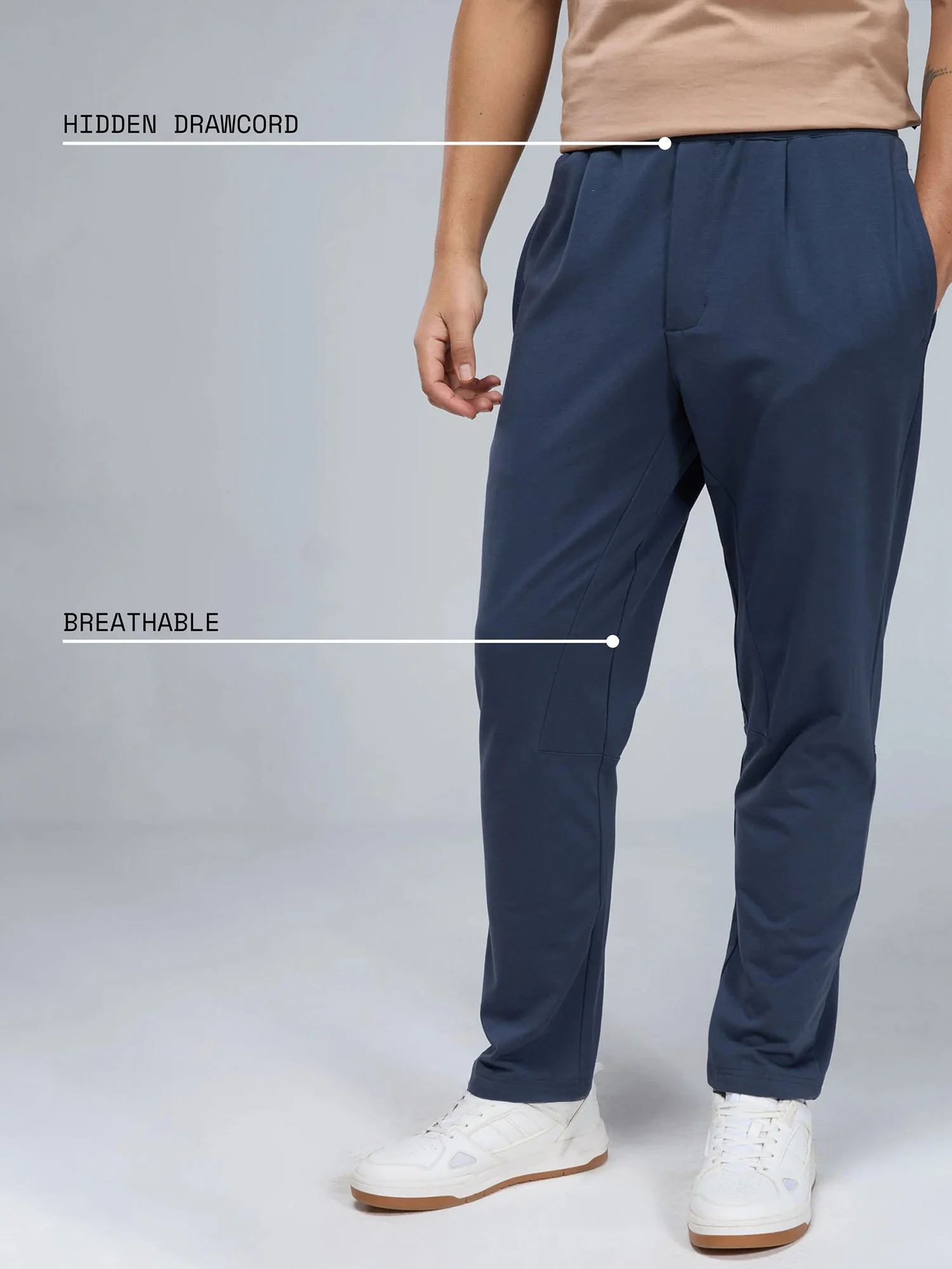 Navy Everywear Joggers - Image 4