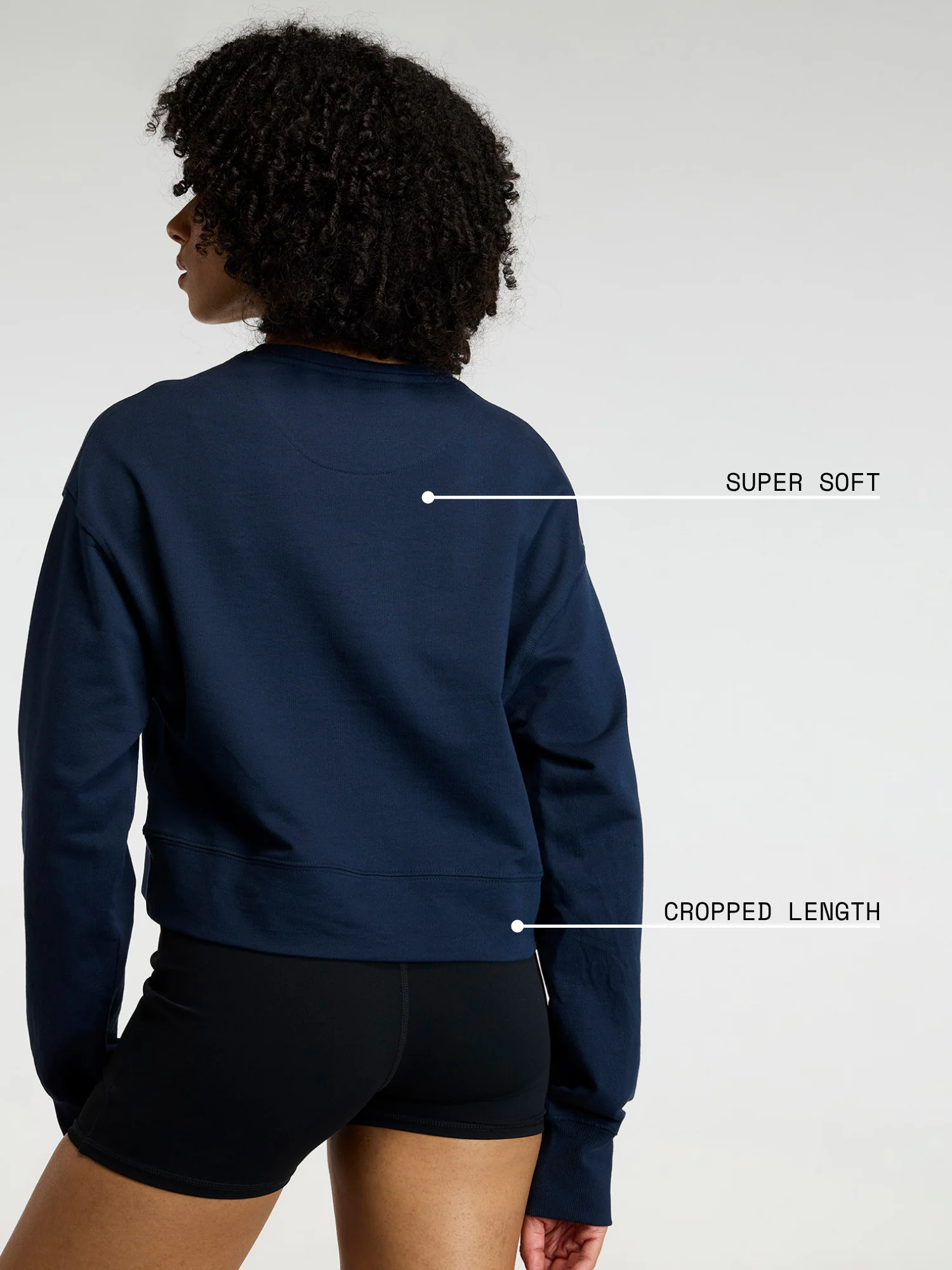 Navy Pilates Club Sweatshirt - Image 4