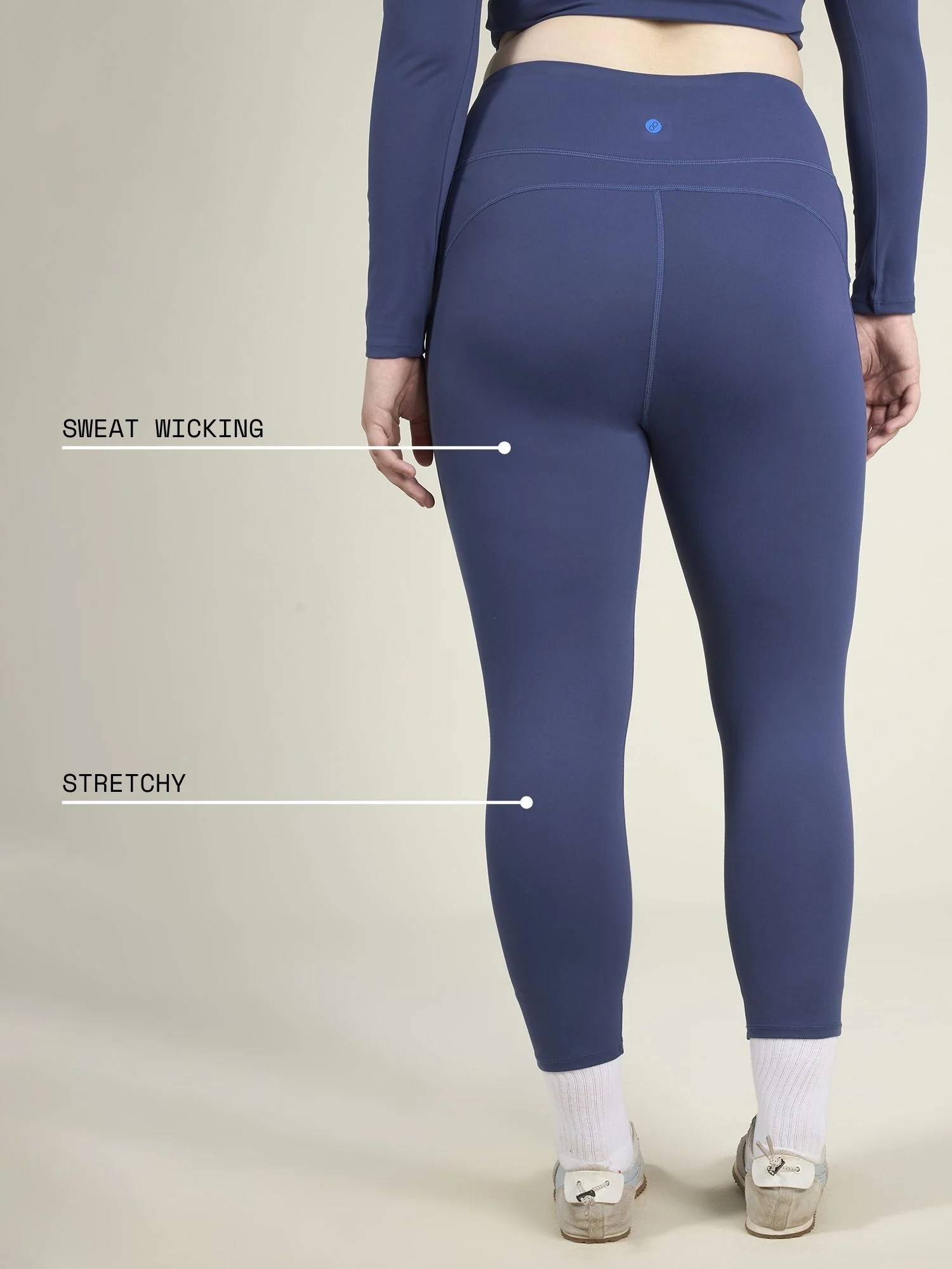 Navy Sculpt Core Leggings - Image 4
