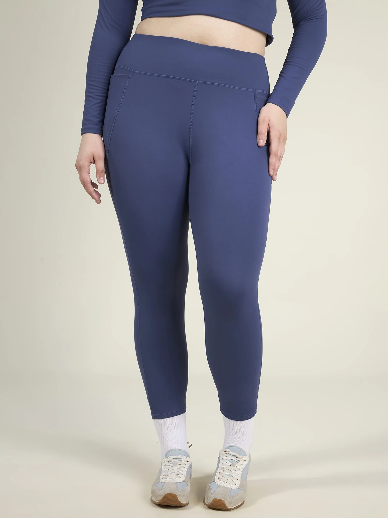 Navy Sculpt Core Leggings - Image 5