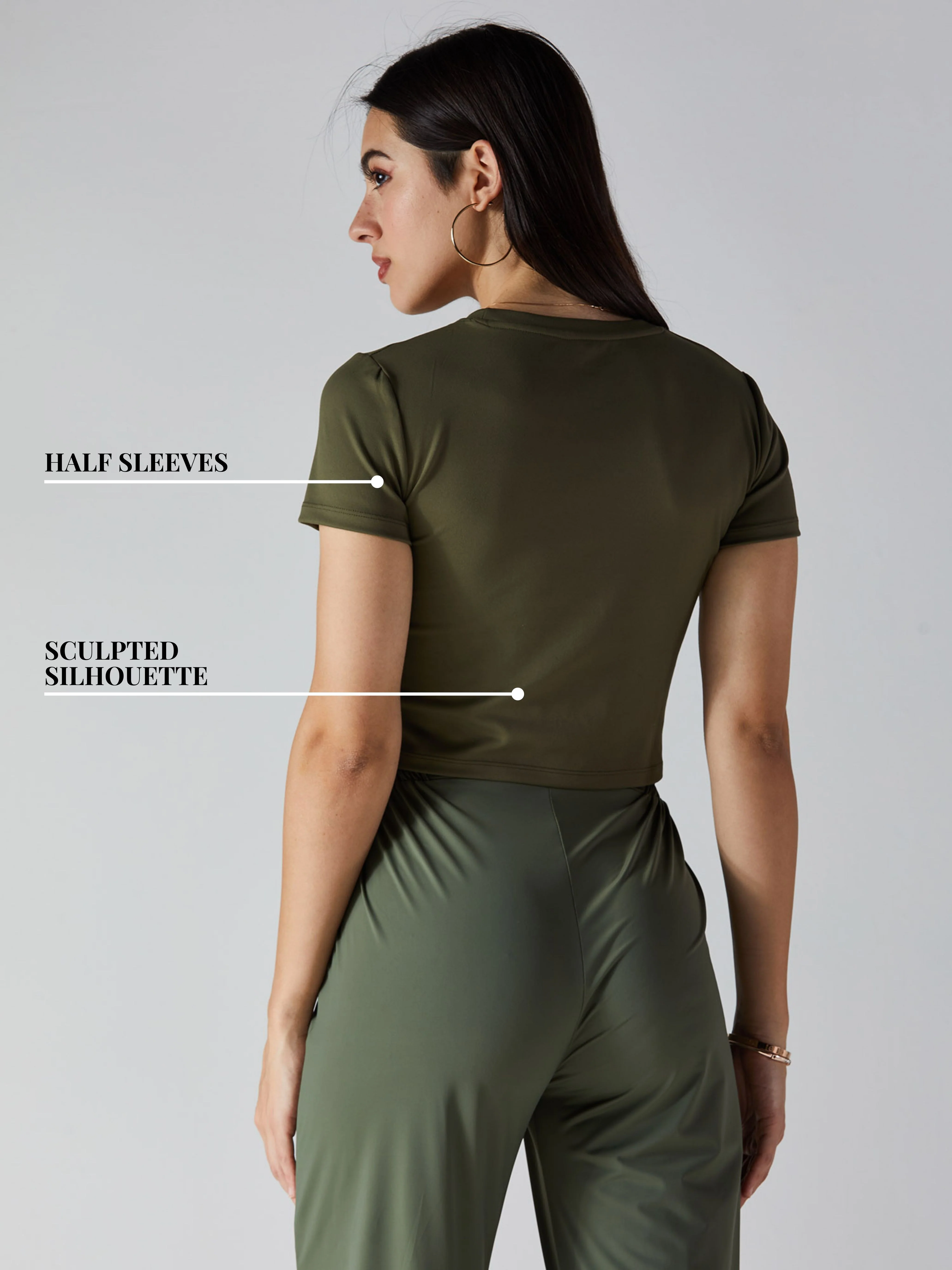 Olive AirLuxe Top - Image 5