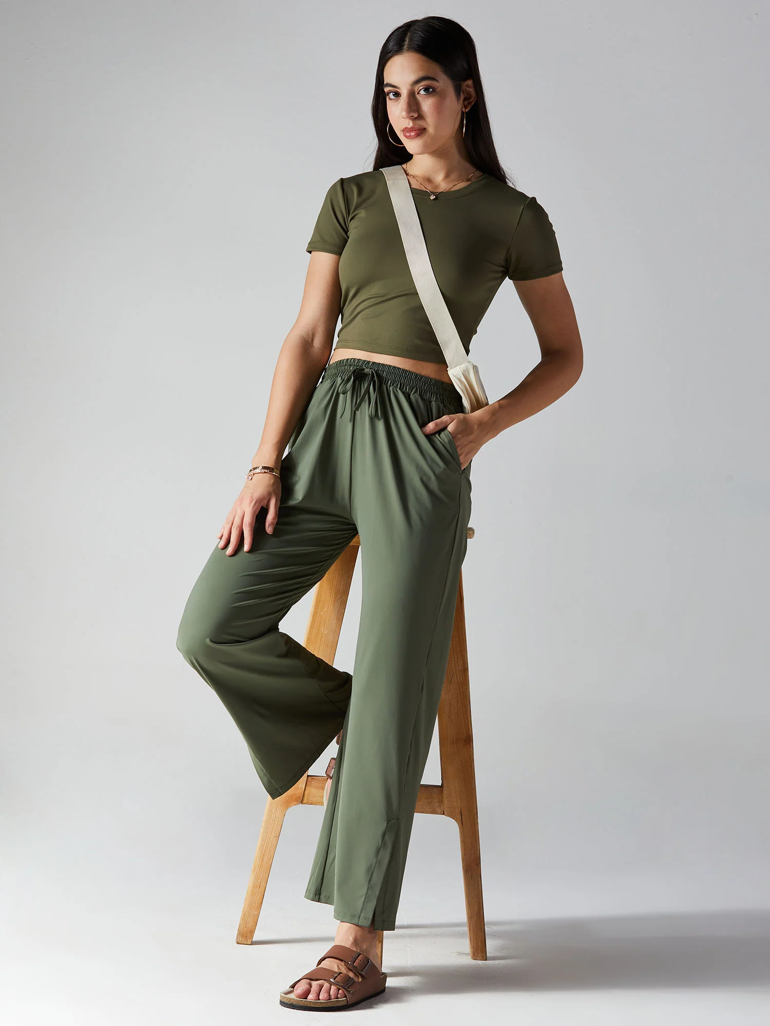 Olive AirLuxe Top - Image 7