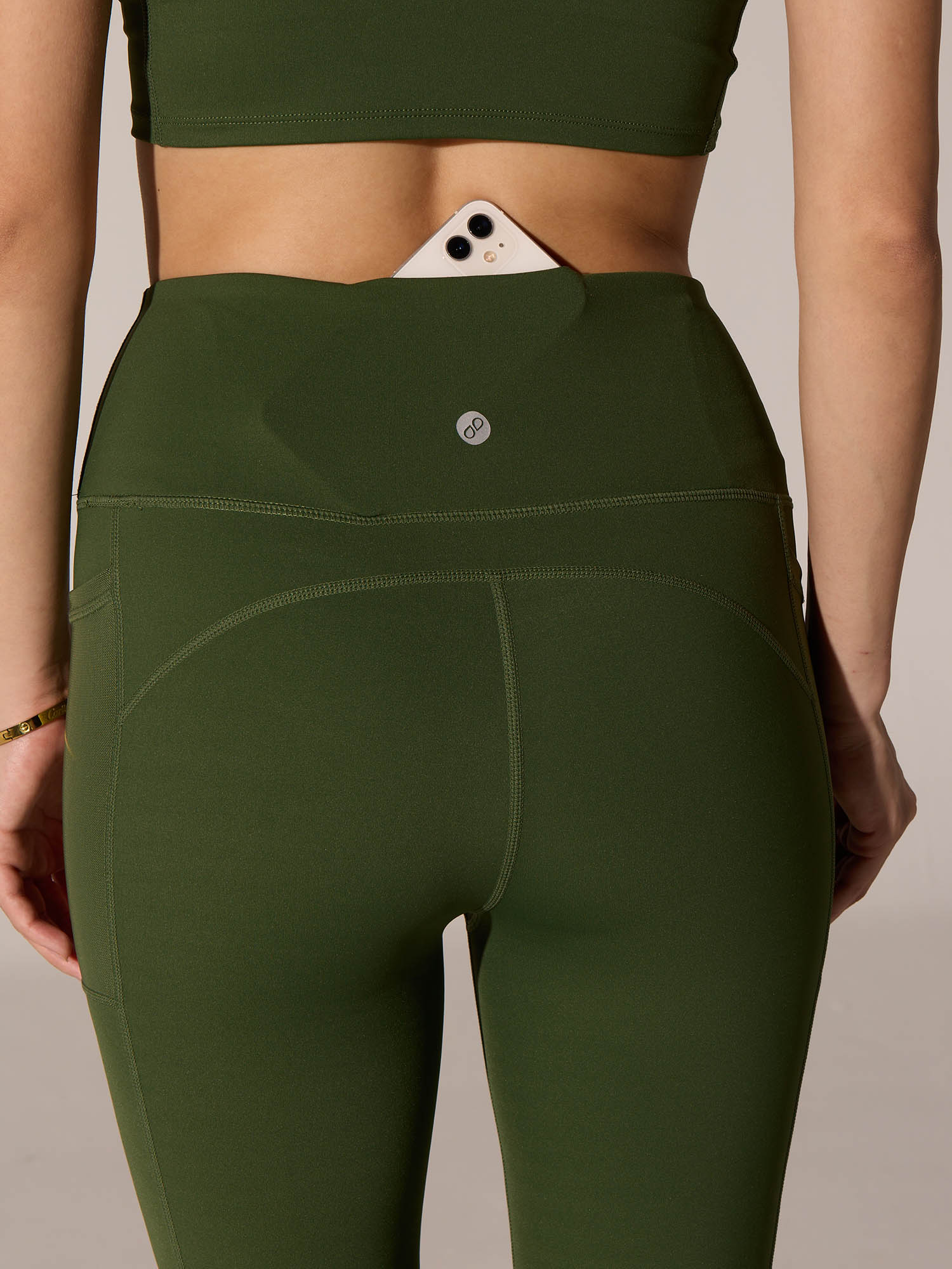 Olive All-Day Flex Flare Pants - Image 6
