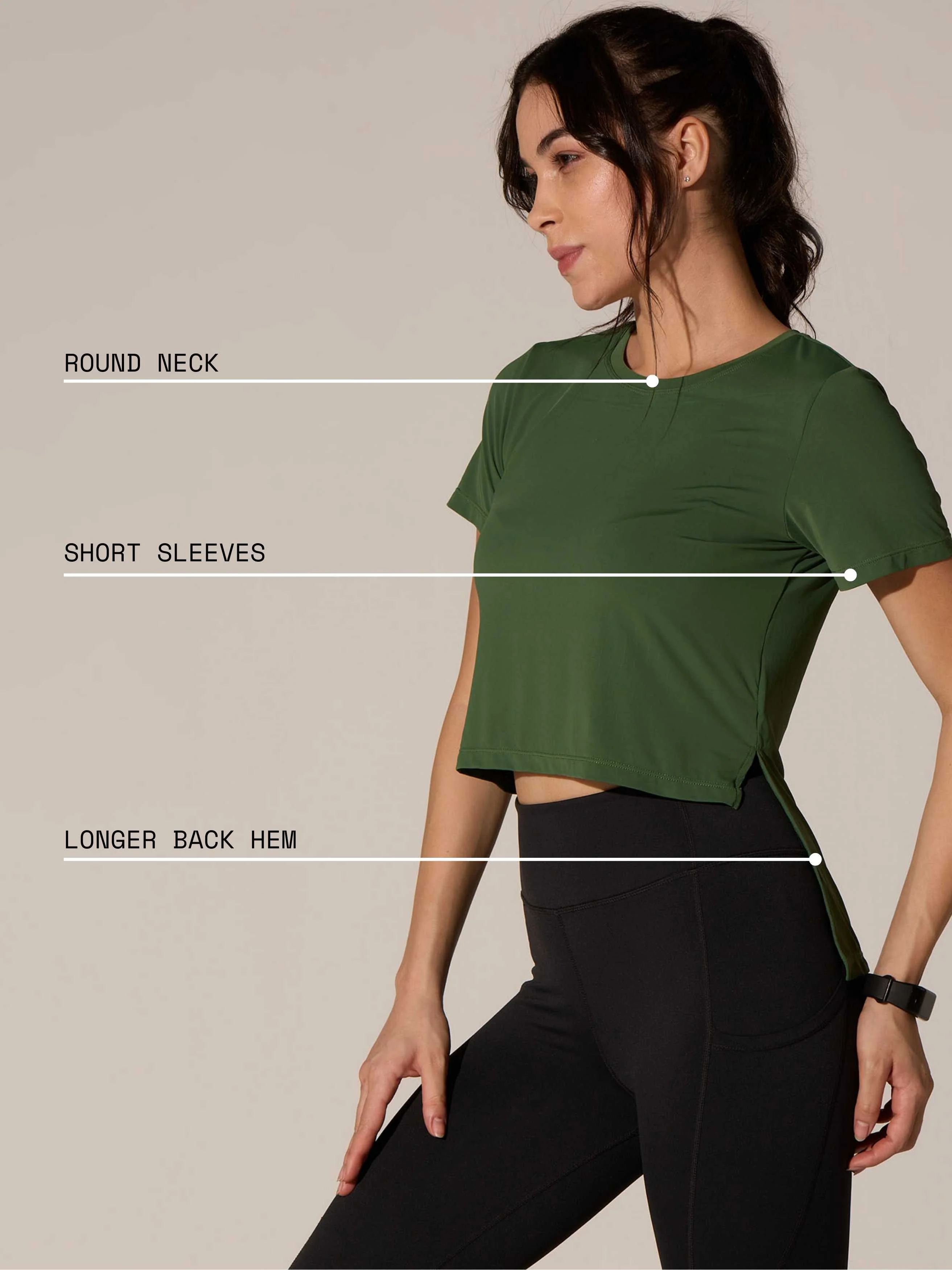 Olive Lay-Low Top - Image 8
