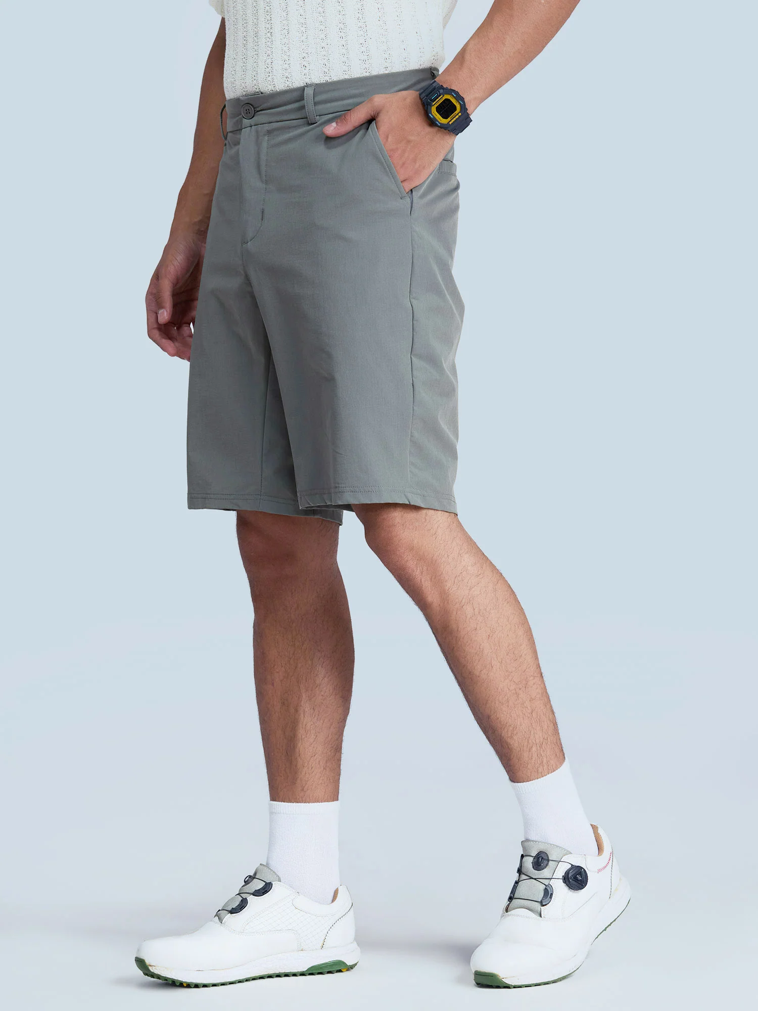 Olive Stride Golf Shorts - Image 5