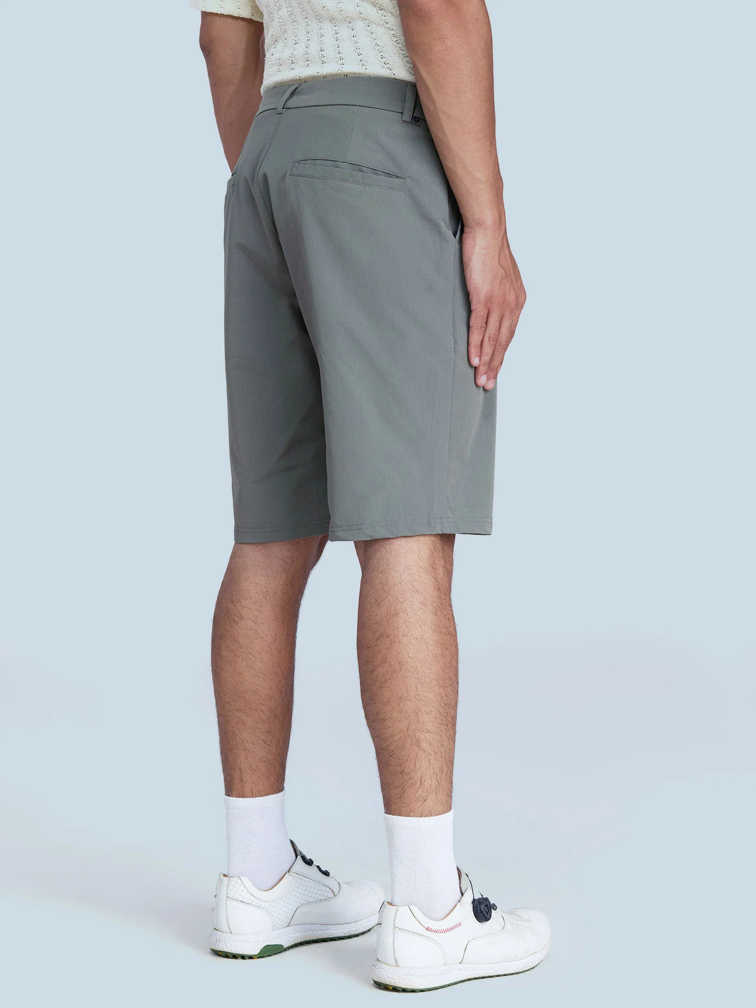 Olive Stride Golf Shorts - Image 6