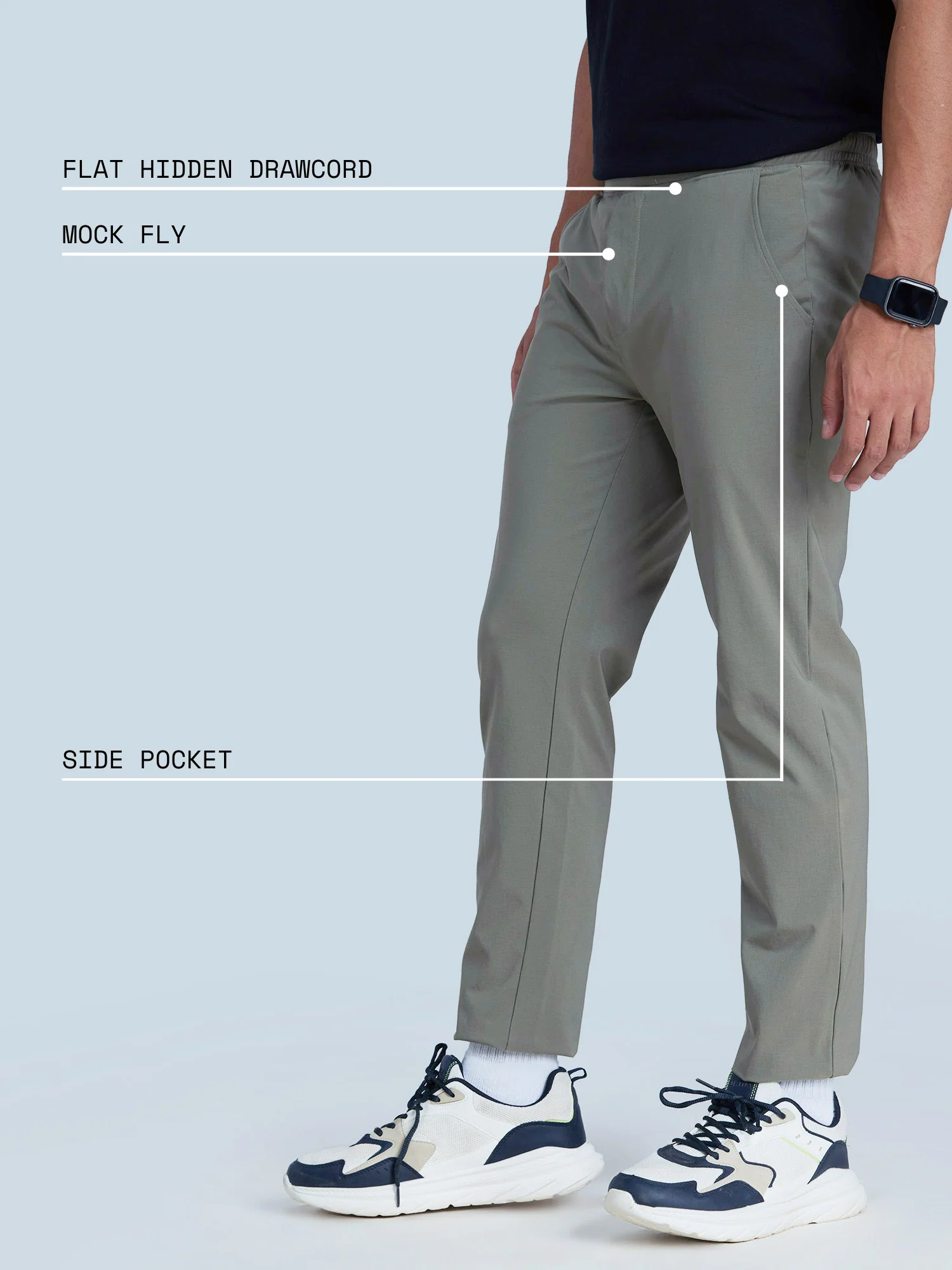 Olive Workleisure Pants - Image 4