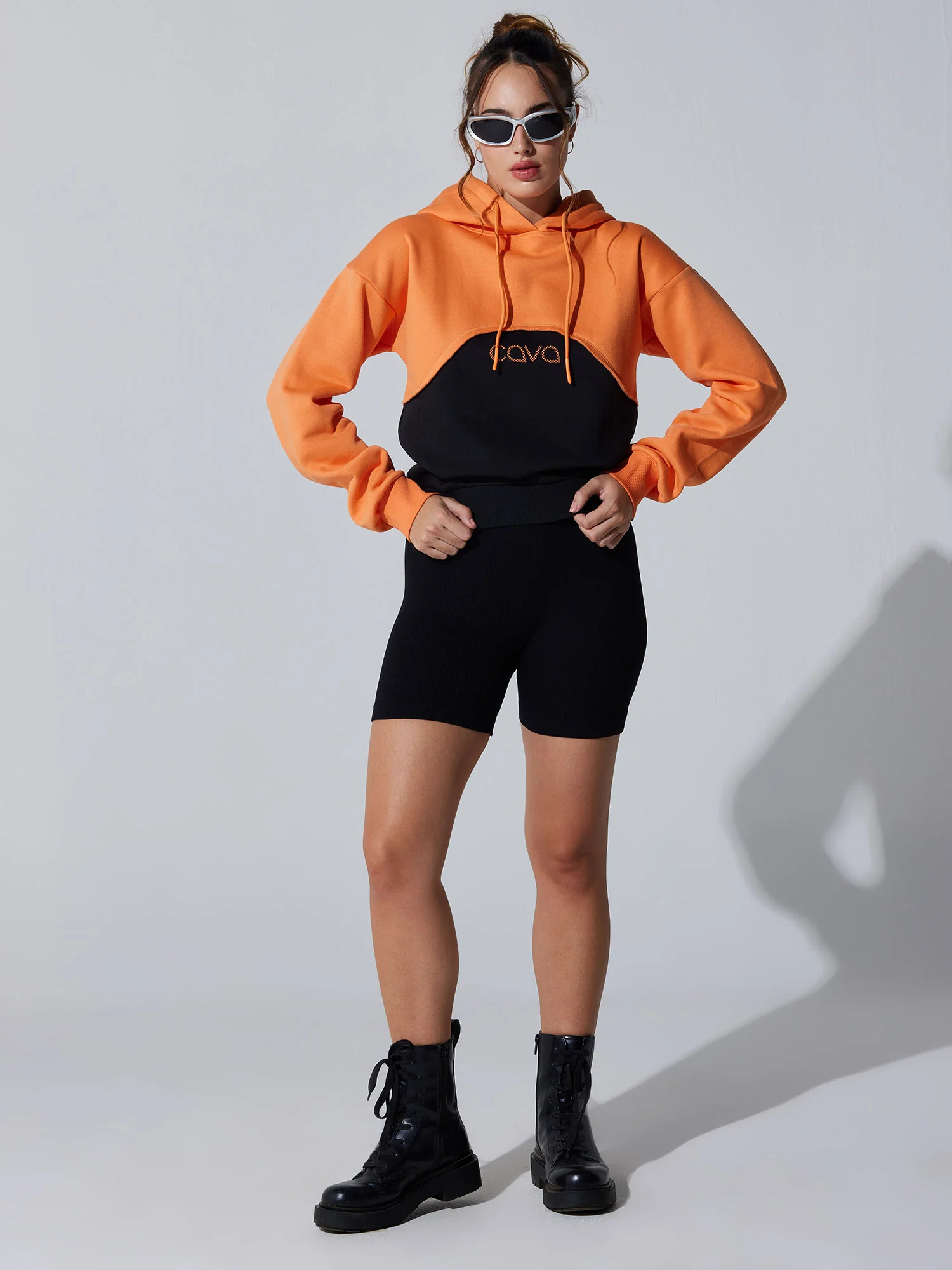 Orange Dual Shade Adapt Hoodie - Image 2