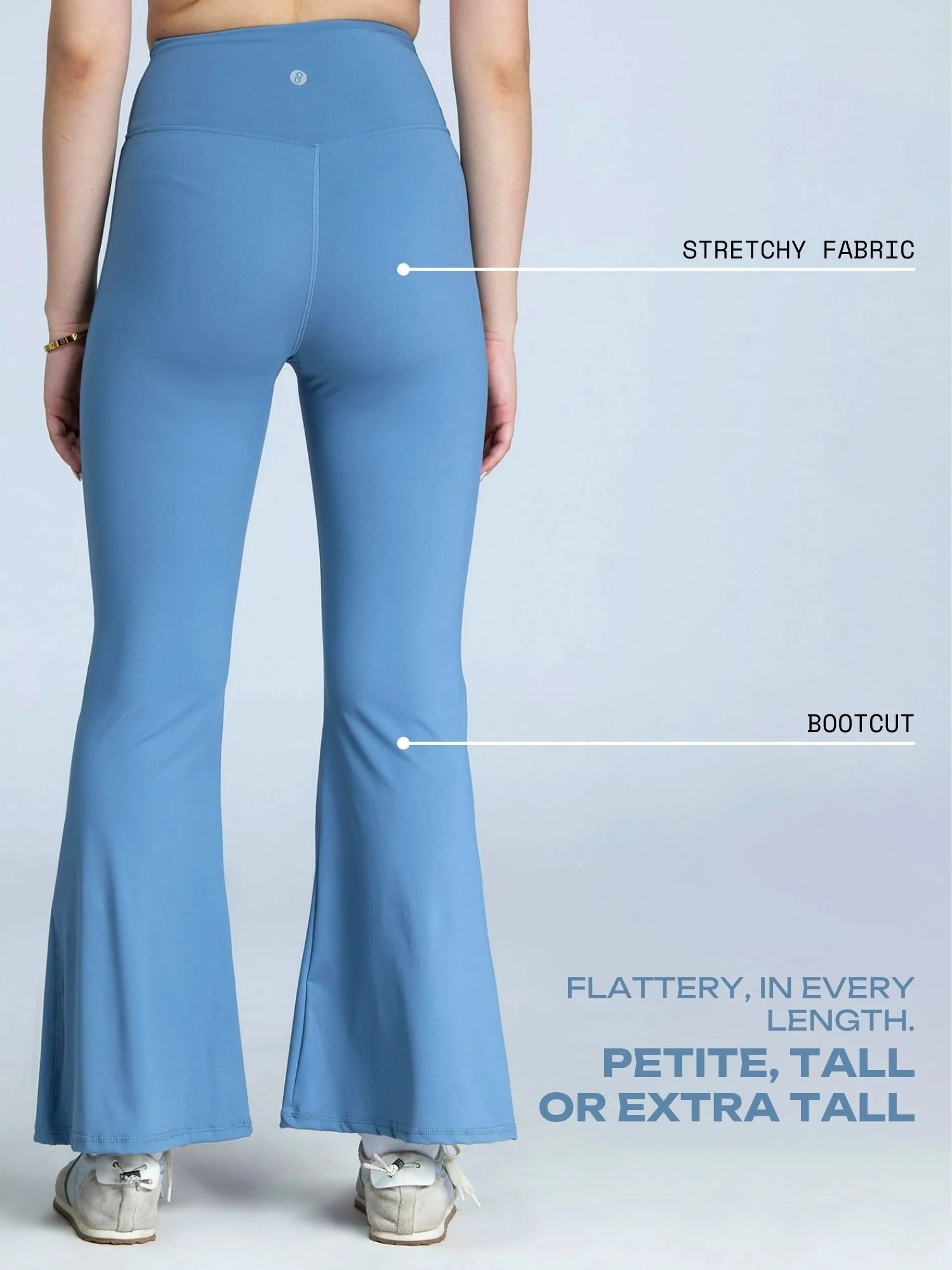 Pebble Hourglass Flared Leggings - Image 3