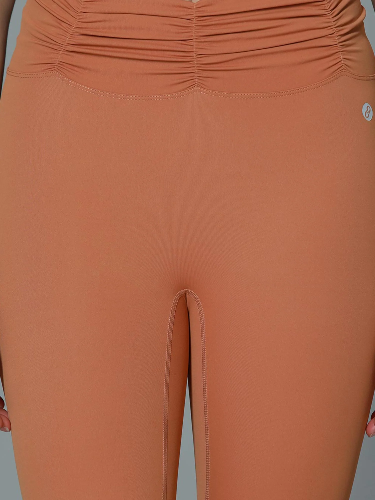 Pecan Ruched Waist Leggings - Image 7