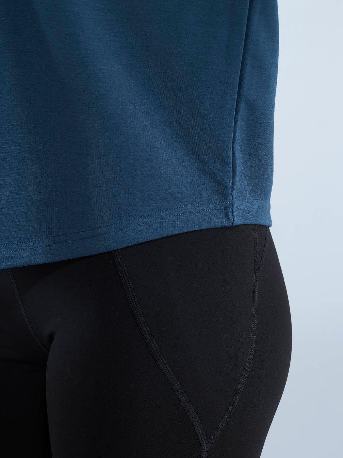 Petrol Blue Adaptive Quarter Zip - Image 5