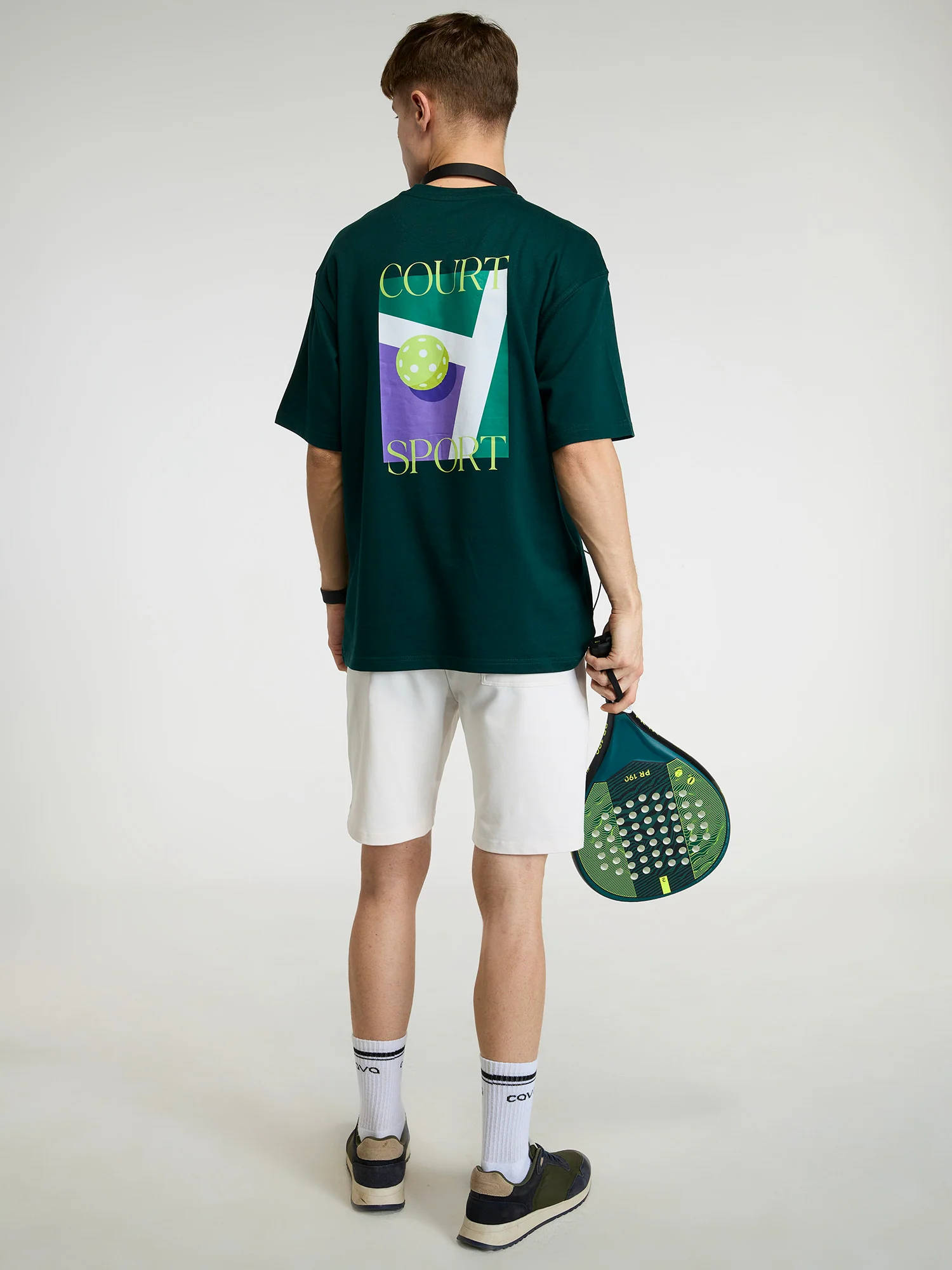 Pine Pickleball Oversized Printed Tee - Men - Image 2