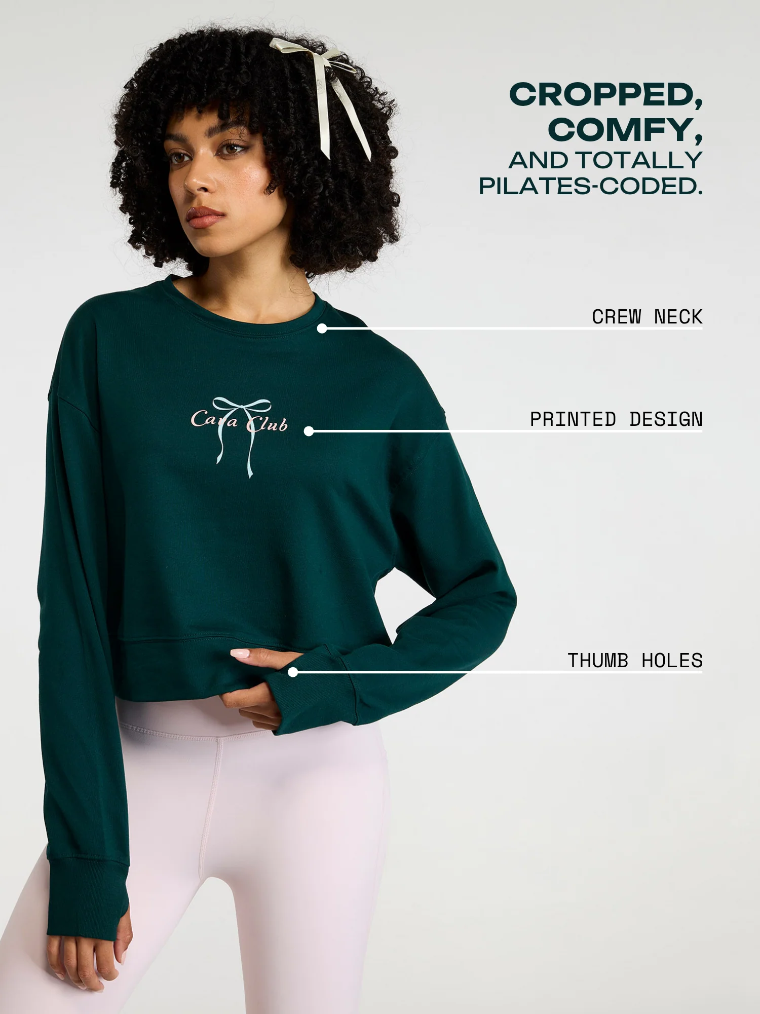 Pine Pilates Club Sweatshirt - Image 3