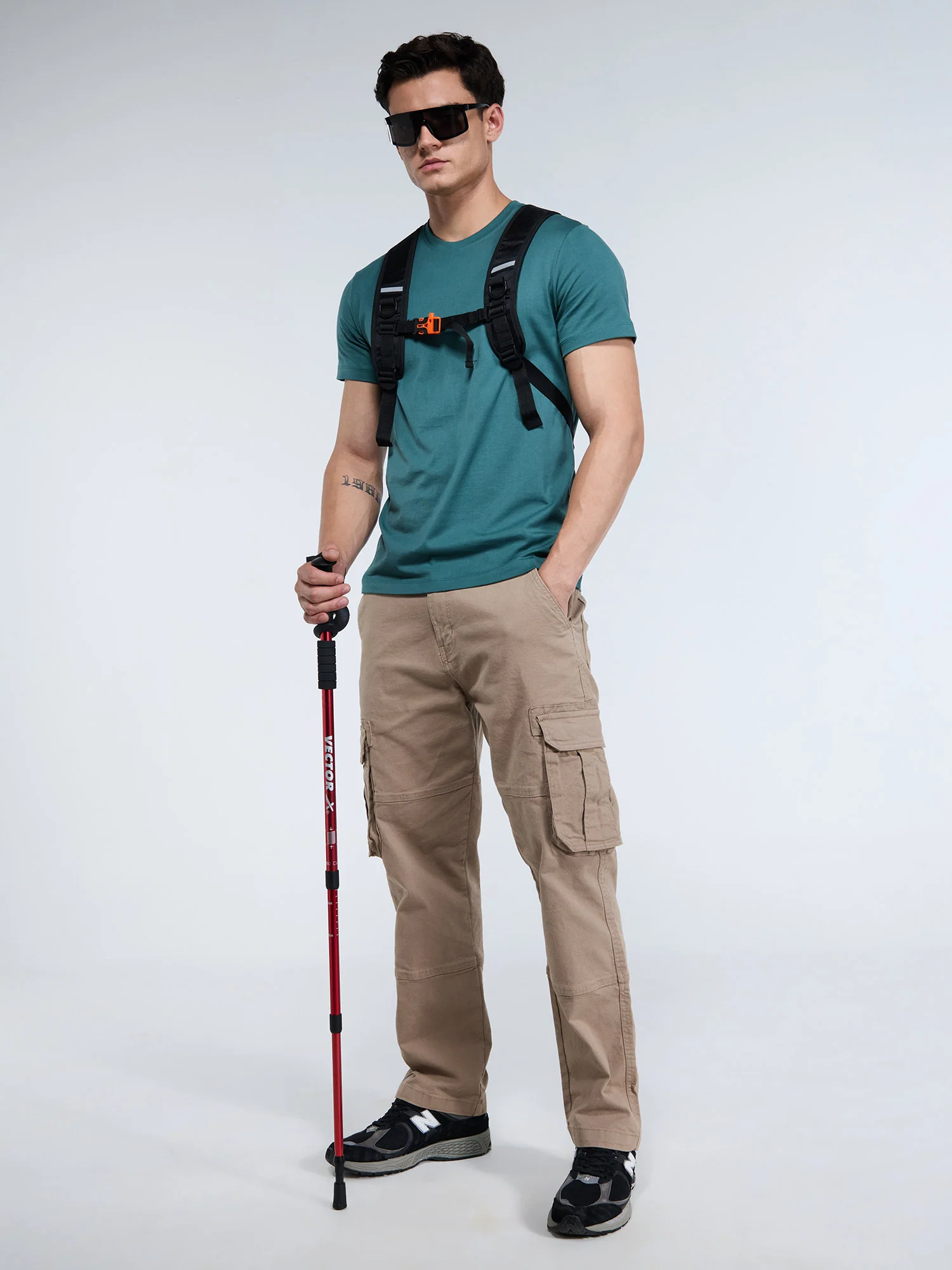 Pine Supima Crew Neck T-Shirt - Regular Fit - Image 7