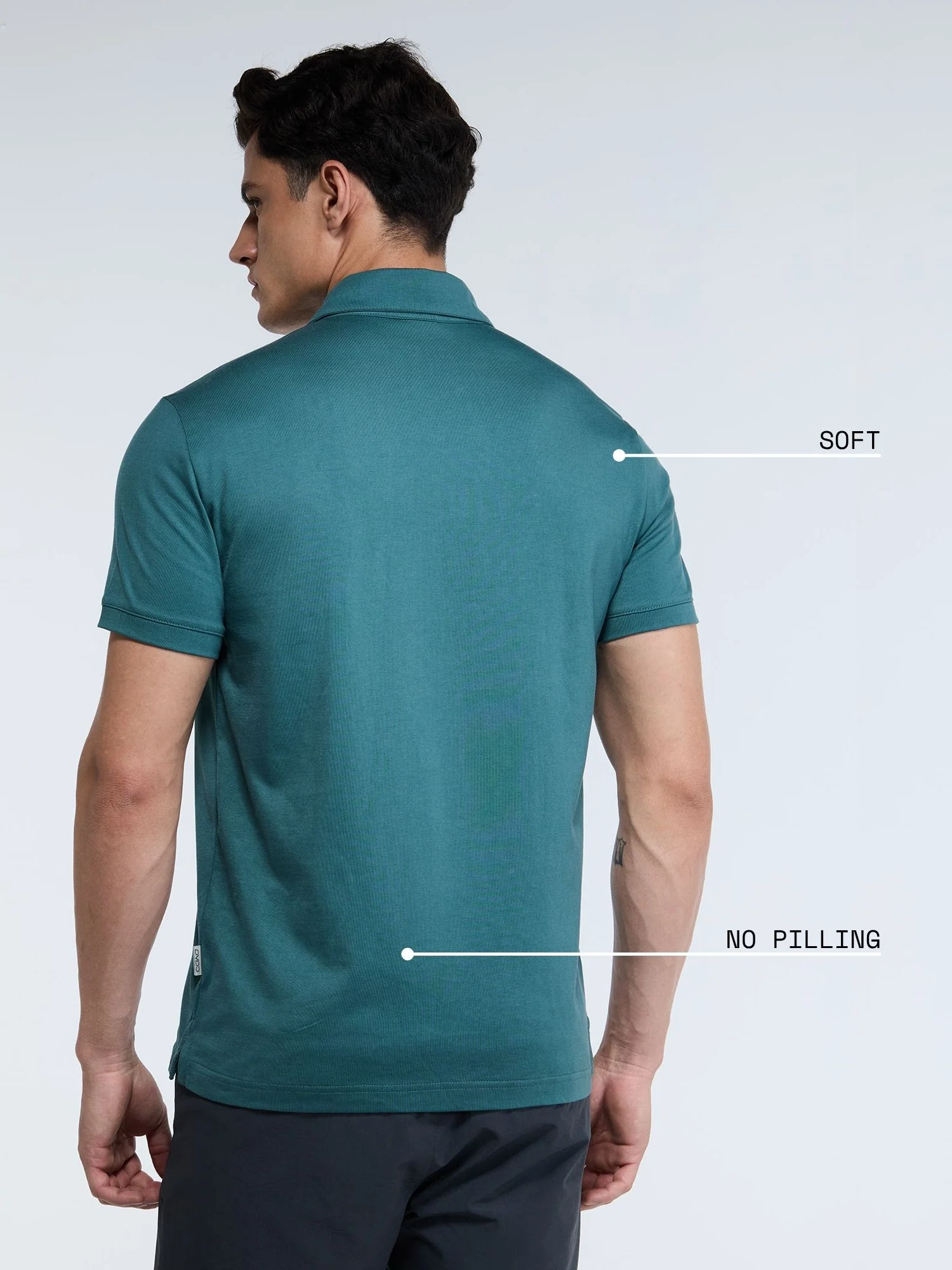 Pine Supima Polo T-Shirt - Regular Fit - Image 4