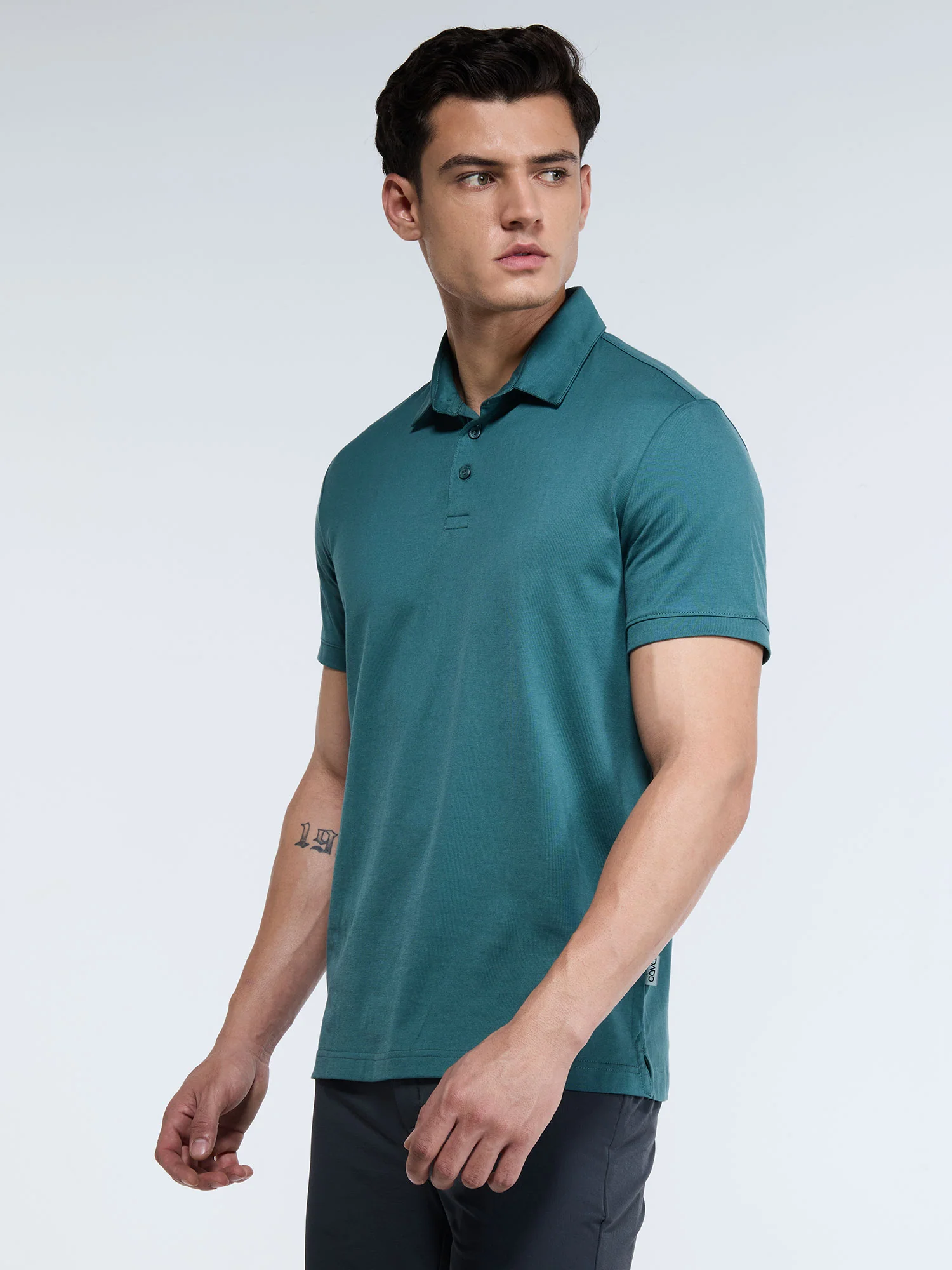 Pine Supima Polo T-Shirt - Regular Fit - Image 6