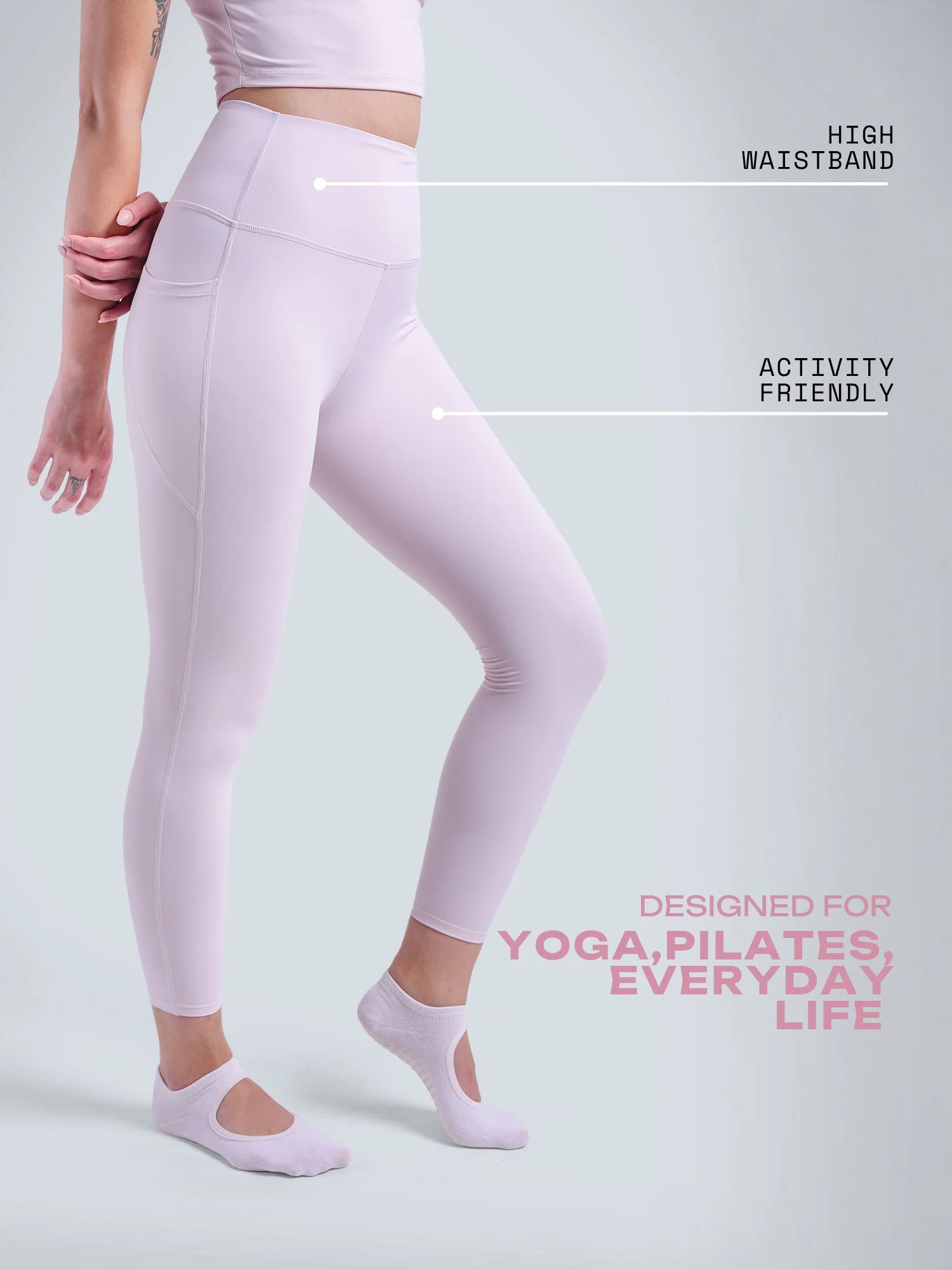 Pink Aerial Leggings - Image 3