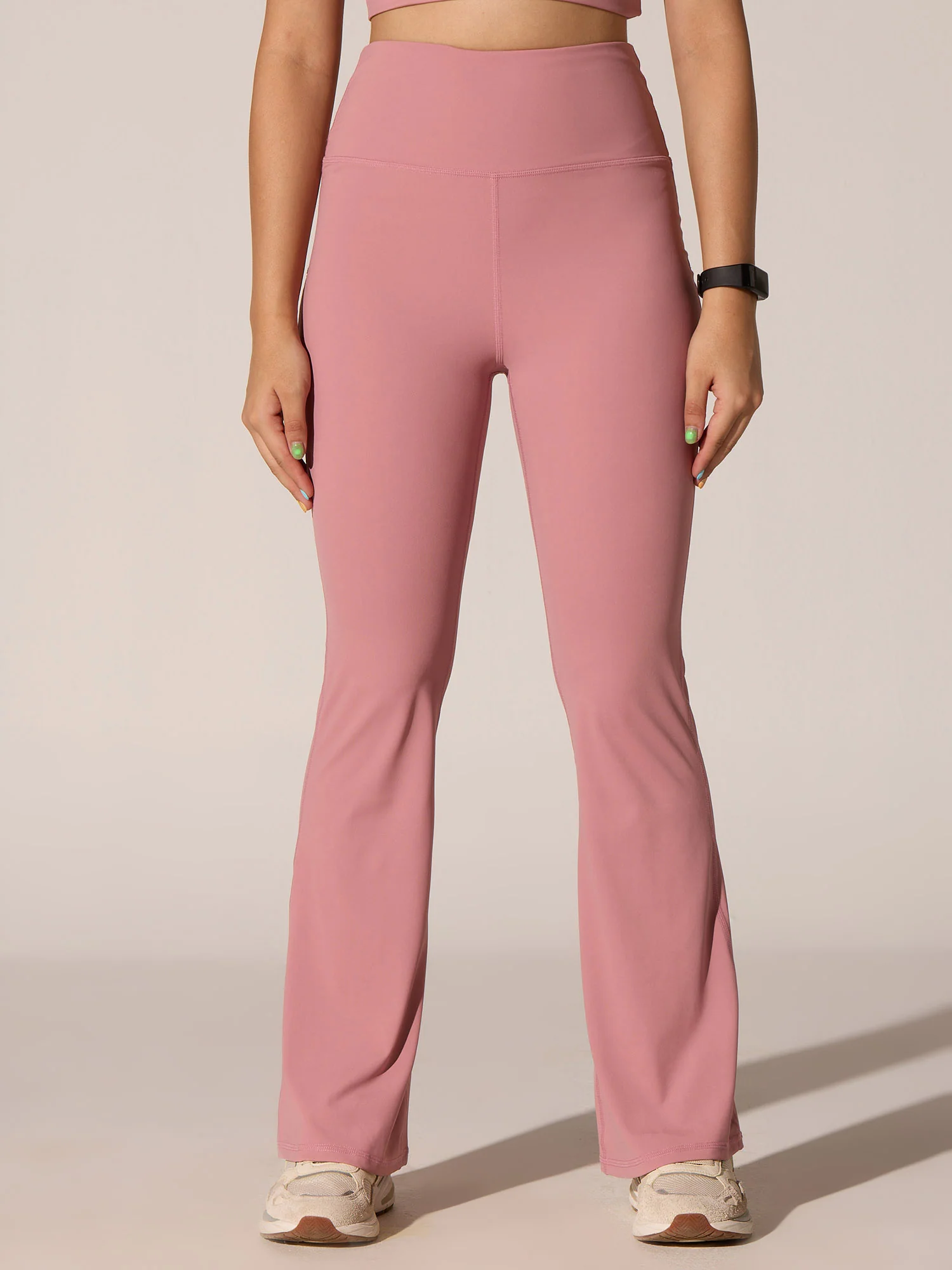 Pink All-In Bootcut Flare Pants - Image 3