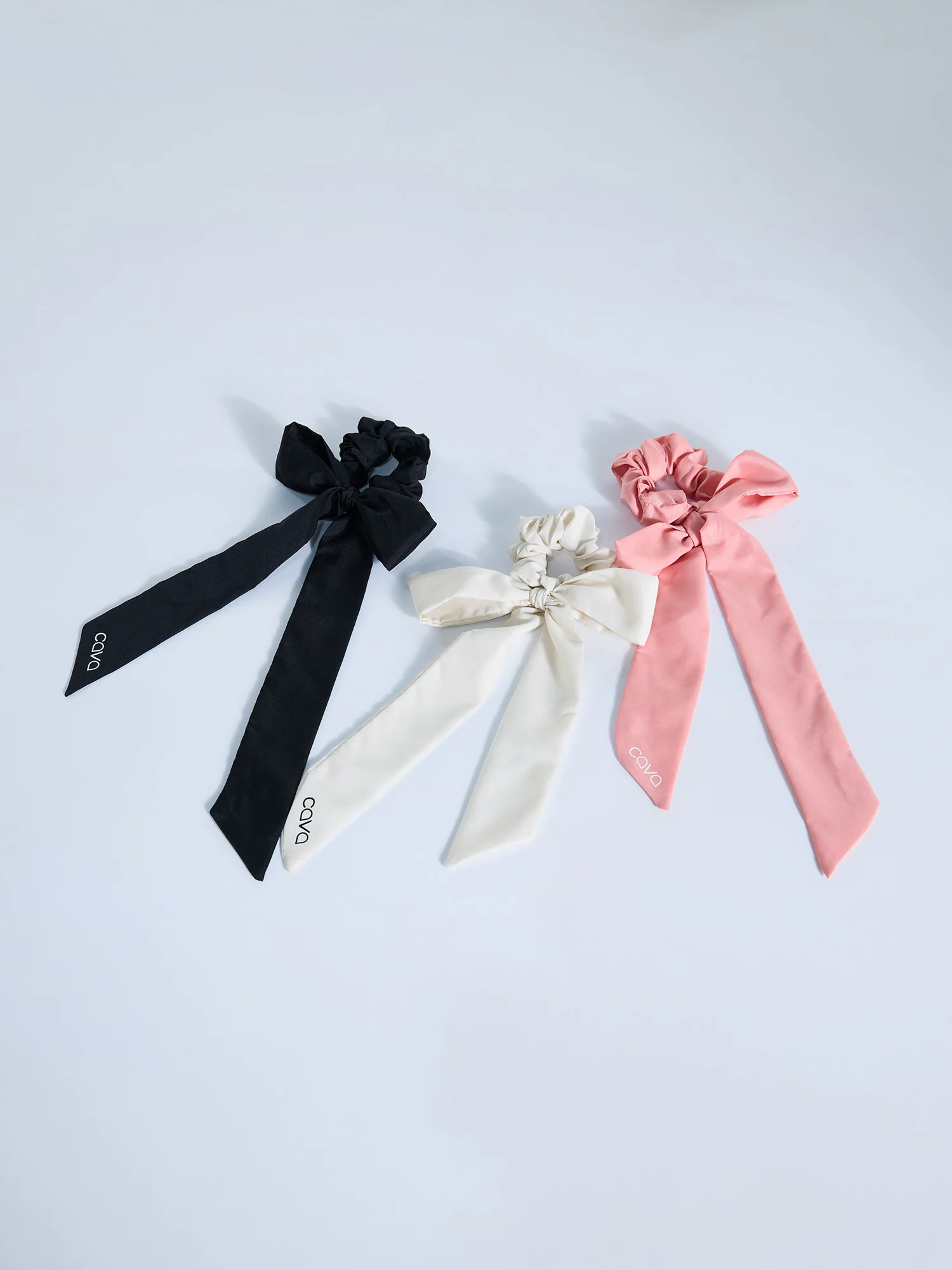 Pink Cava Bow Scrunchie - Image 3
